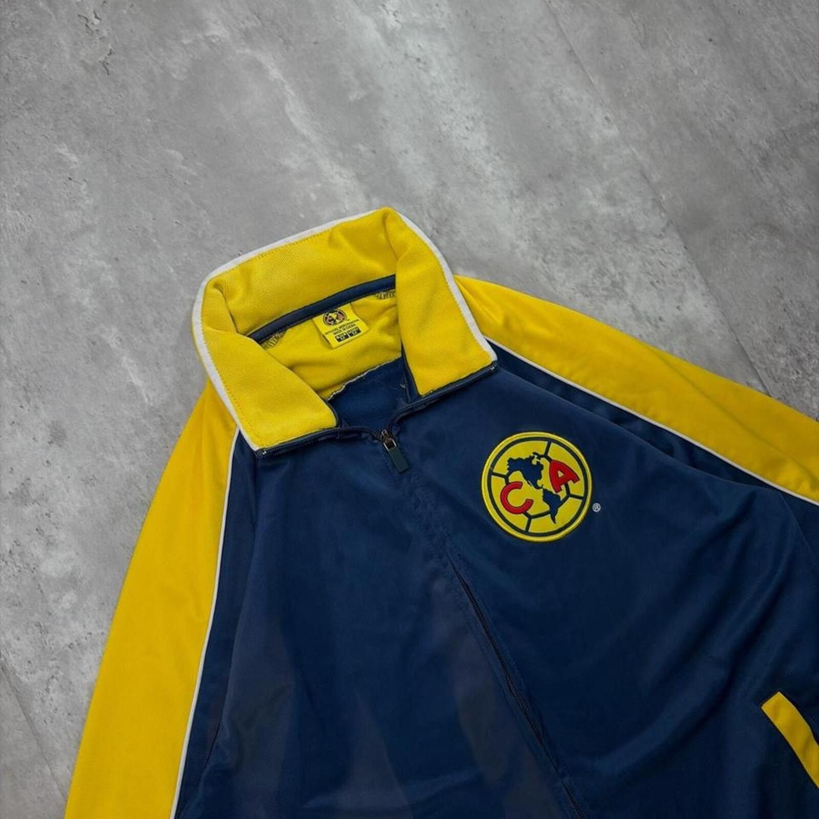 Other Y2K Navy Club America Liga Mx Faded Track Jacket Size US S / EU 44-46 / 1 - 6 Thumbnail