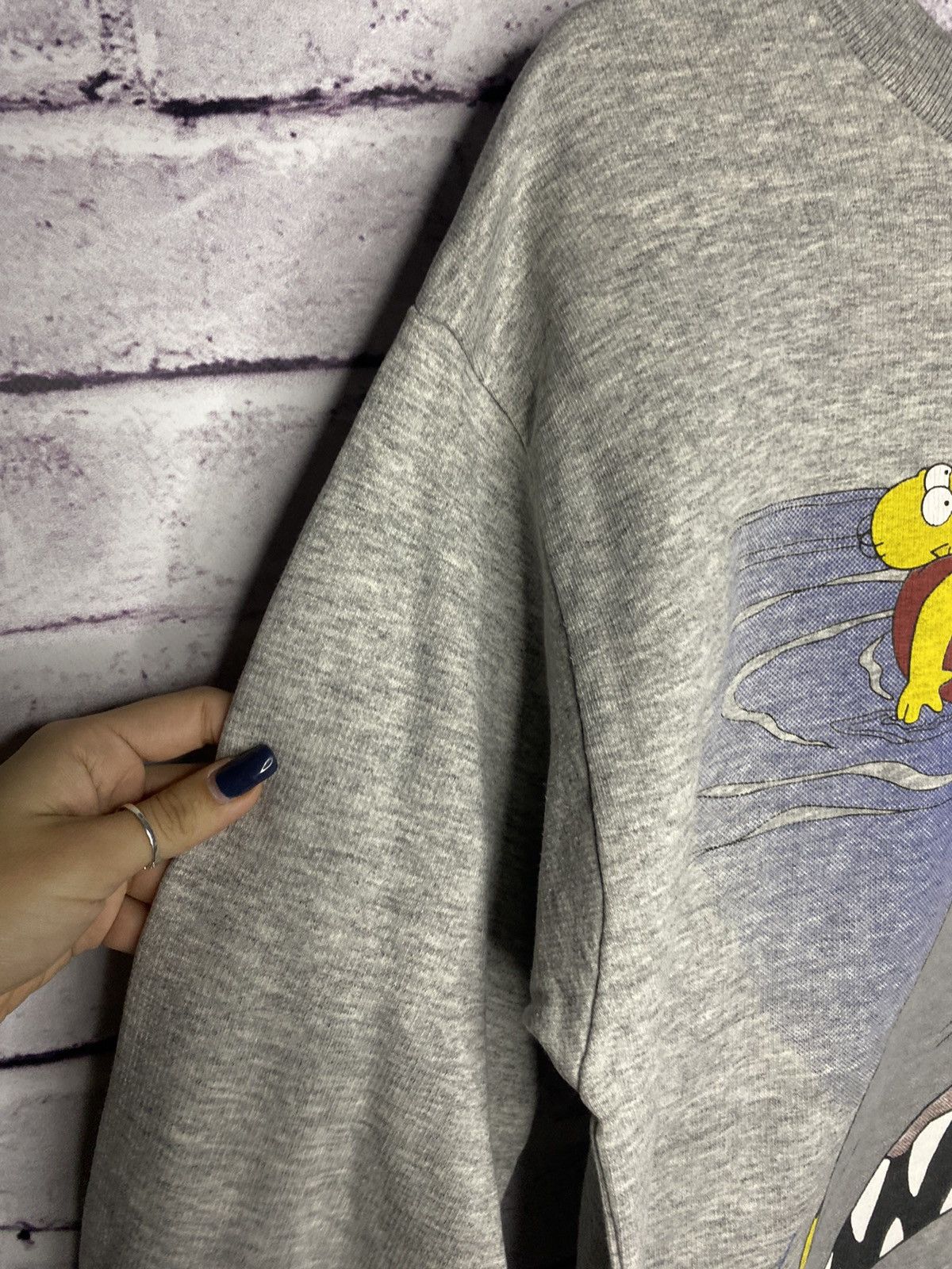 The Simpsons The Simpson Movie Overprint logo Sweatshirt 2000S Size US S / EU 44-46 / 1 - 2 Thumbnail