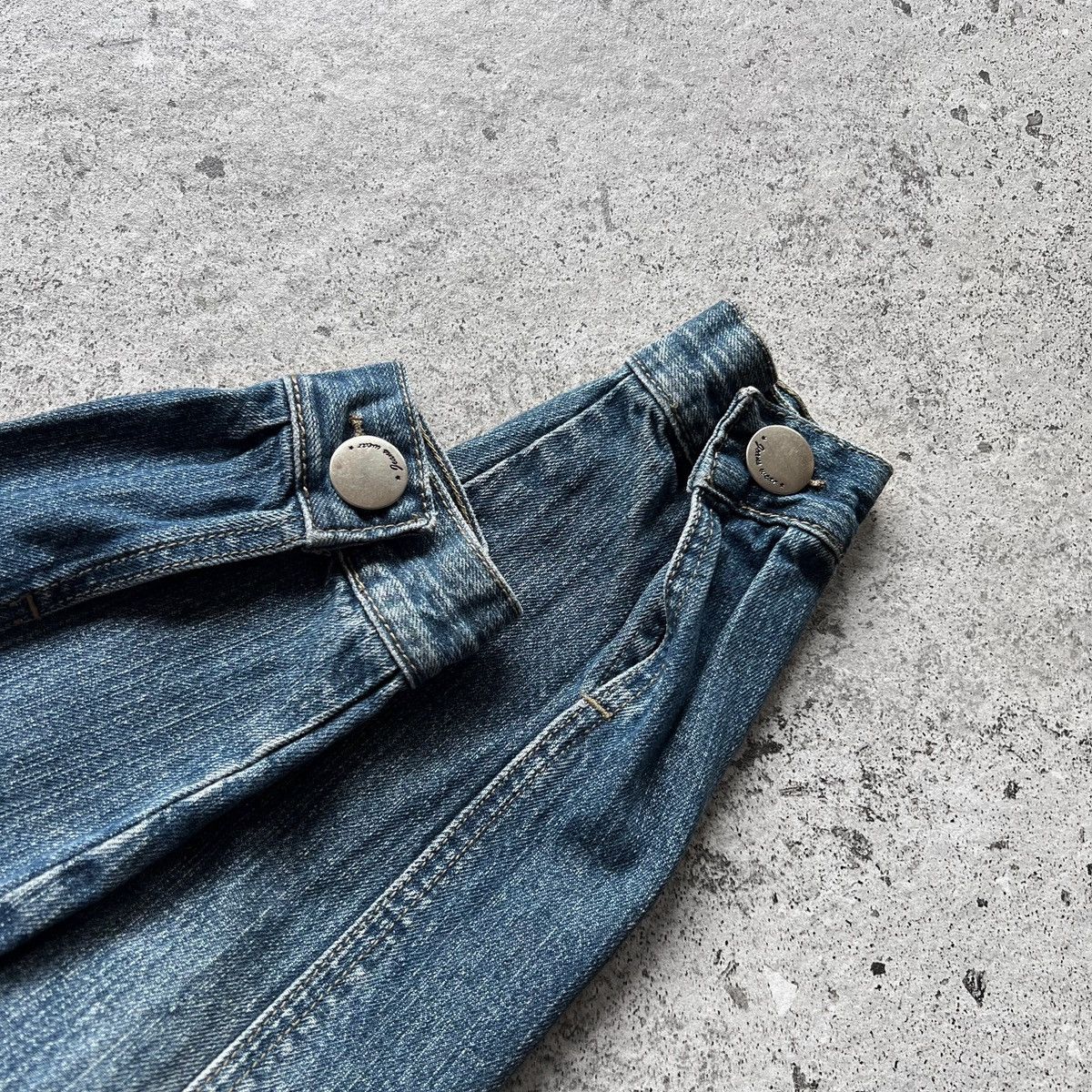 Diesel × Vintage Diesel Womens Vintage 90s Blue Denim Jean Jacket Long Sleeve Size S / US 4 / IT 40 - 6 Thumbnail