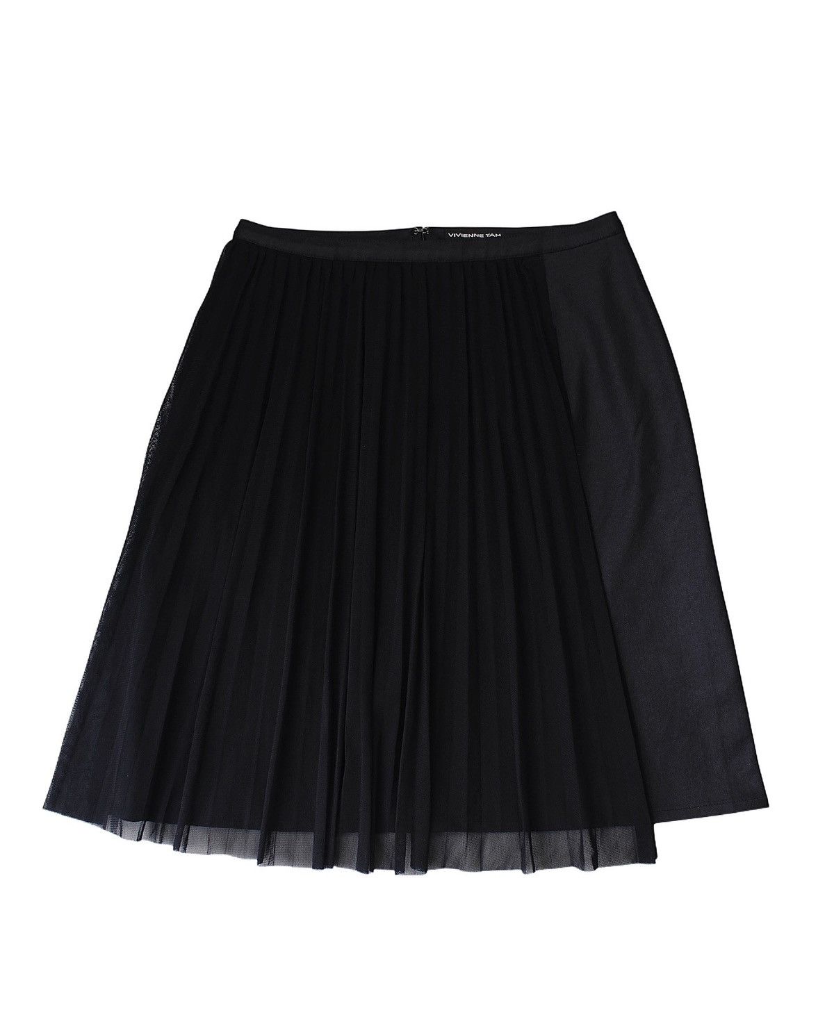 Vivienne Tam FW2013 VIVIENNE TAM RUNWAY PLEATED PANEL SKIRT Size 27" / US 4 / IT 40 - 1 Thumbnail