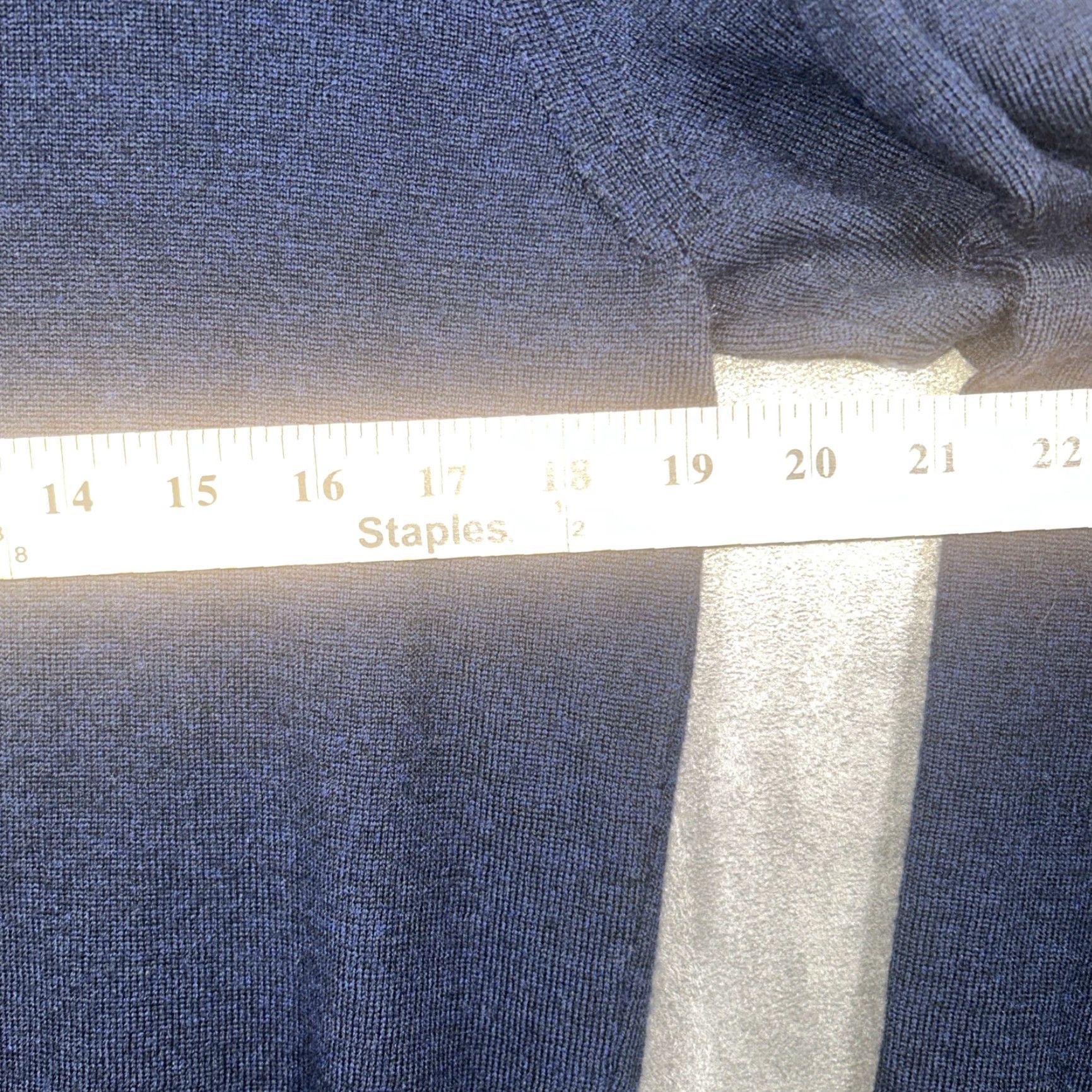 UNTUCKit UNTUCKit Extra Fine Merino Wool Sweater Mens M Dark Navy 1/4 Zip Belguardo Size US M / EU 48-50 / 2 - 6 Thumbnail