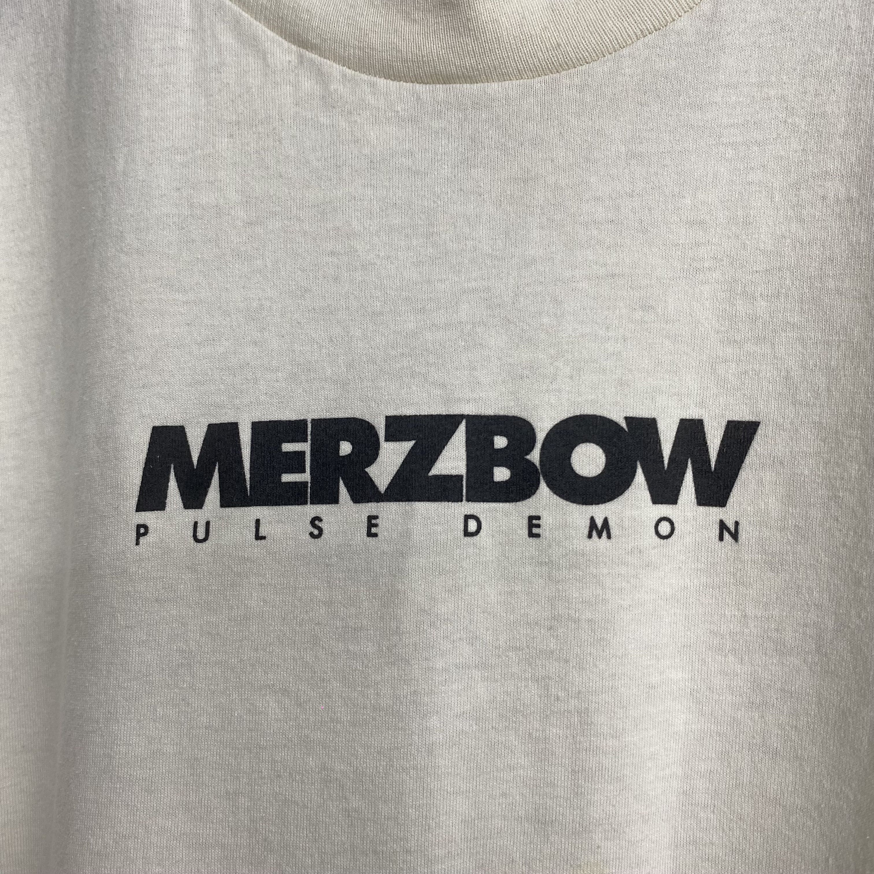 Band Tees MERZBOW Pulse Demon Rare Vintage 90s Size US XL / EU 56 / 4 - 2 Thumbnail