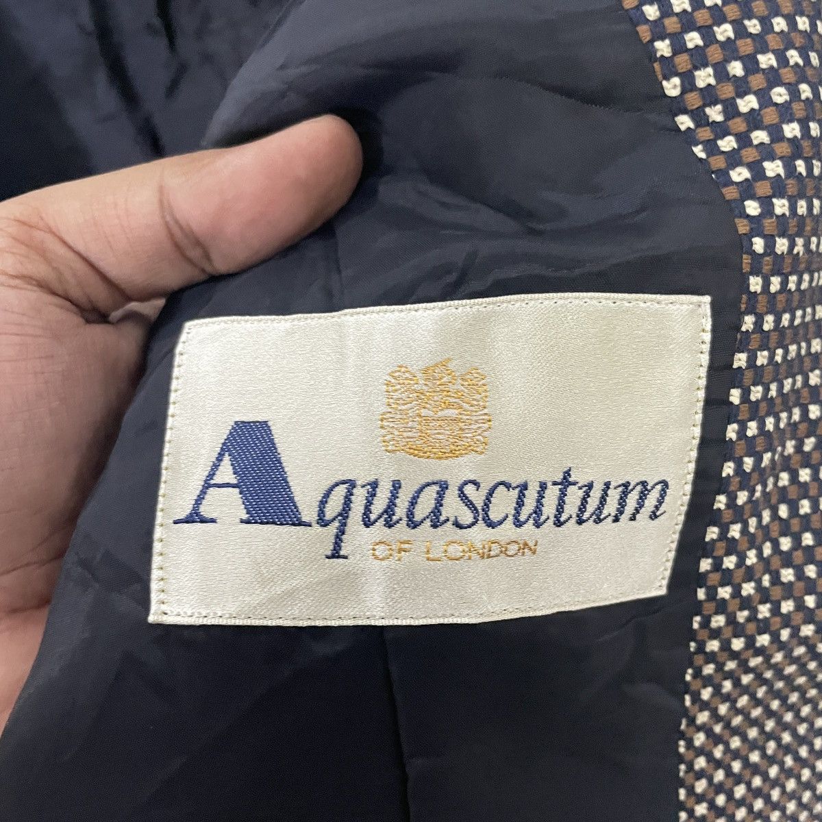 Aquascutum Vintage Aquasqutum Coat Jacket Size L / US 10 / IT 46 - 6 Thumbnail