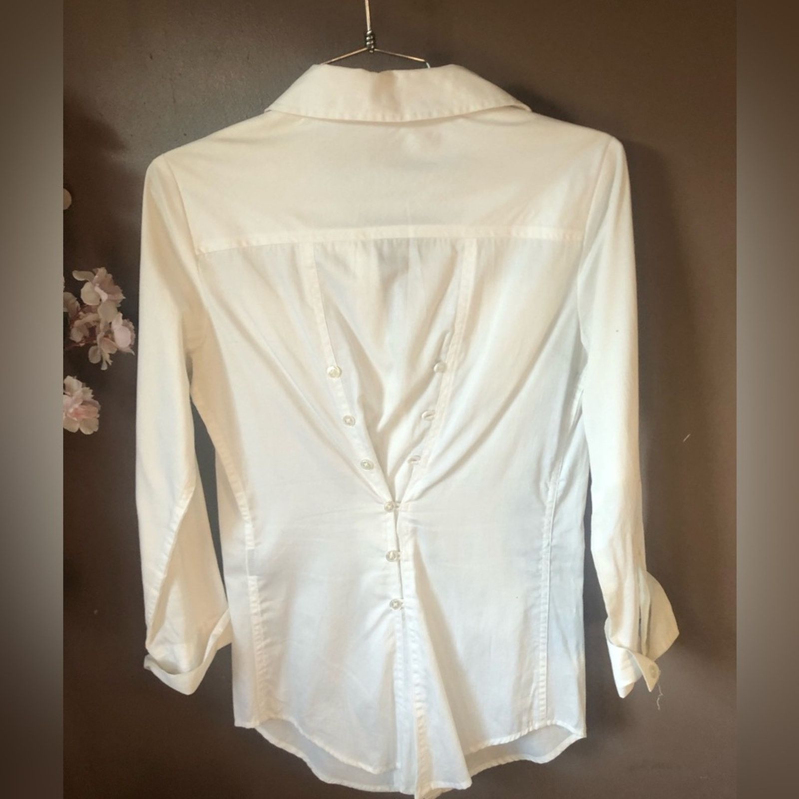 Elizabeth and James White top shirt blouse button down Elizabeth and James Size XS / US 0-2 / IT 36-38 - 3 Thumbnail