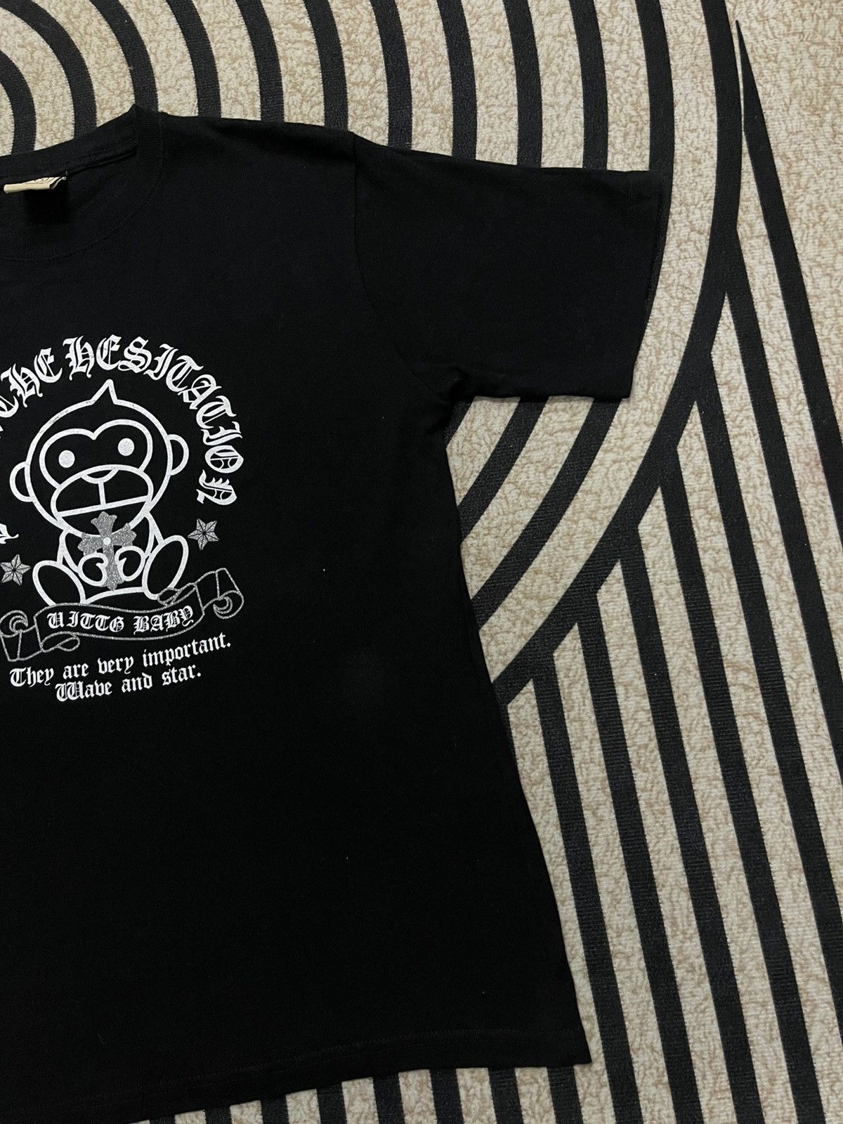 Japanese Brand 2000s CHROME HEARTS INSPIRED BRAN UITTG BABY Size US M / EU 48-50 / 2 - 3 Thumbnail