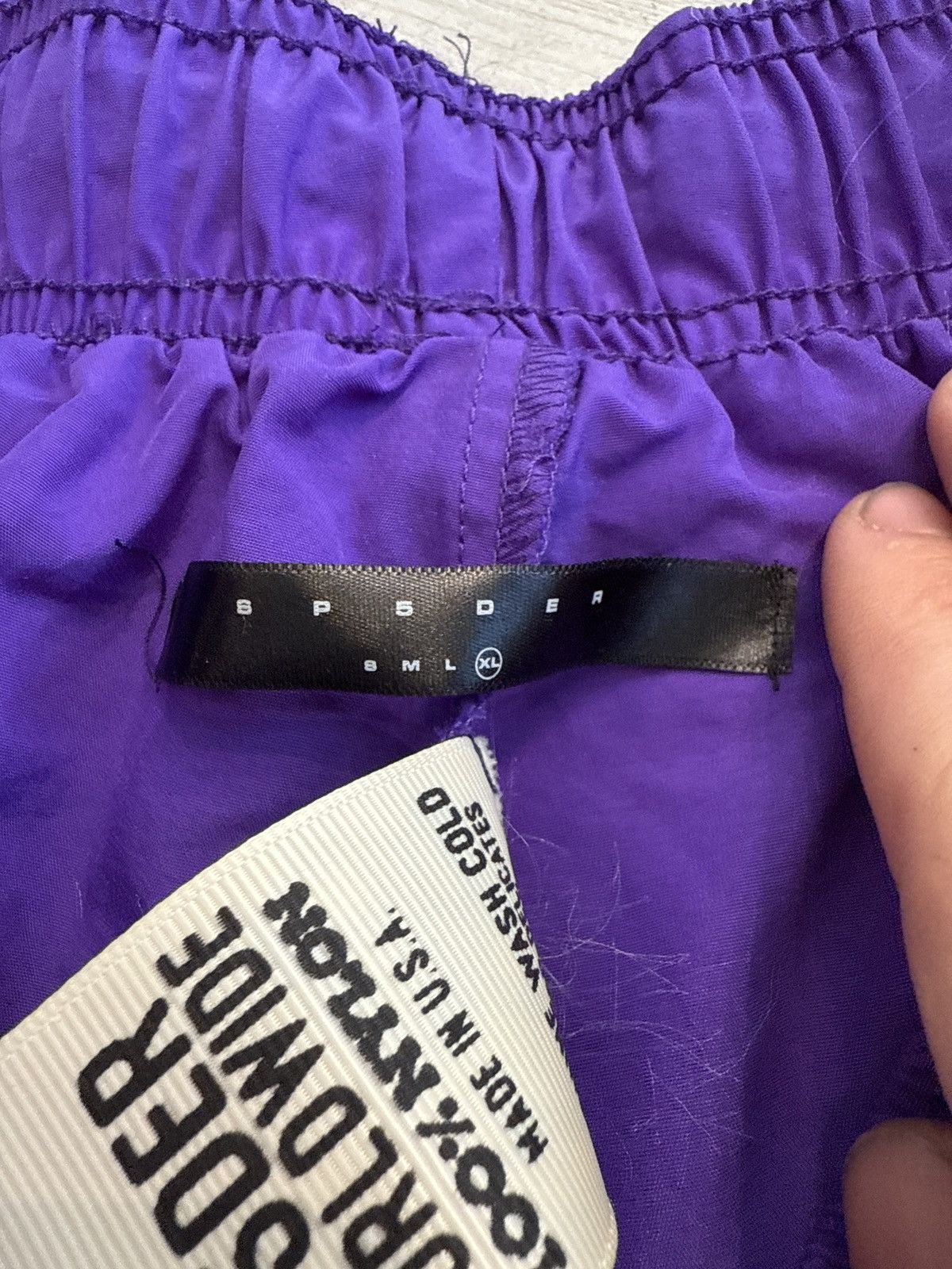 Sp5der Sp5der worldwide soccer shorts purple Size US 36 / EU 52 - 3 Thumbnail