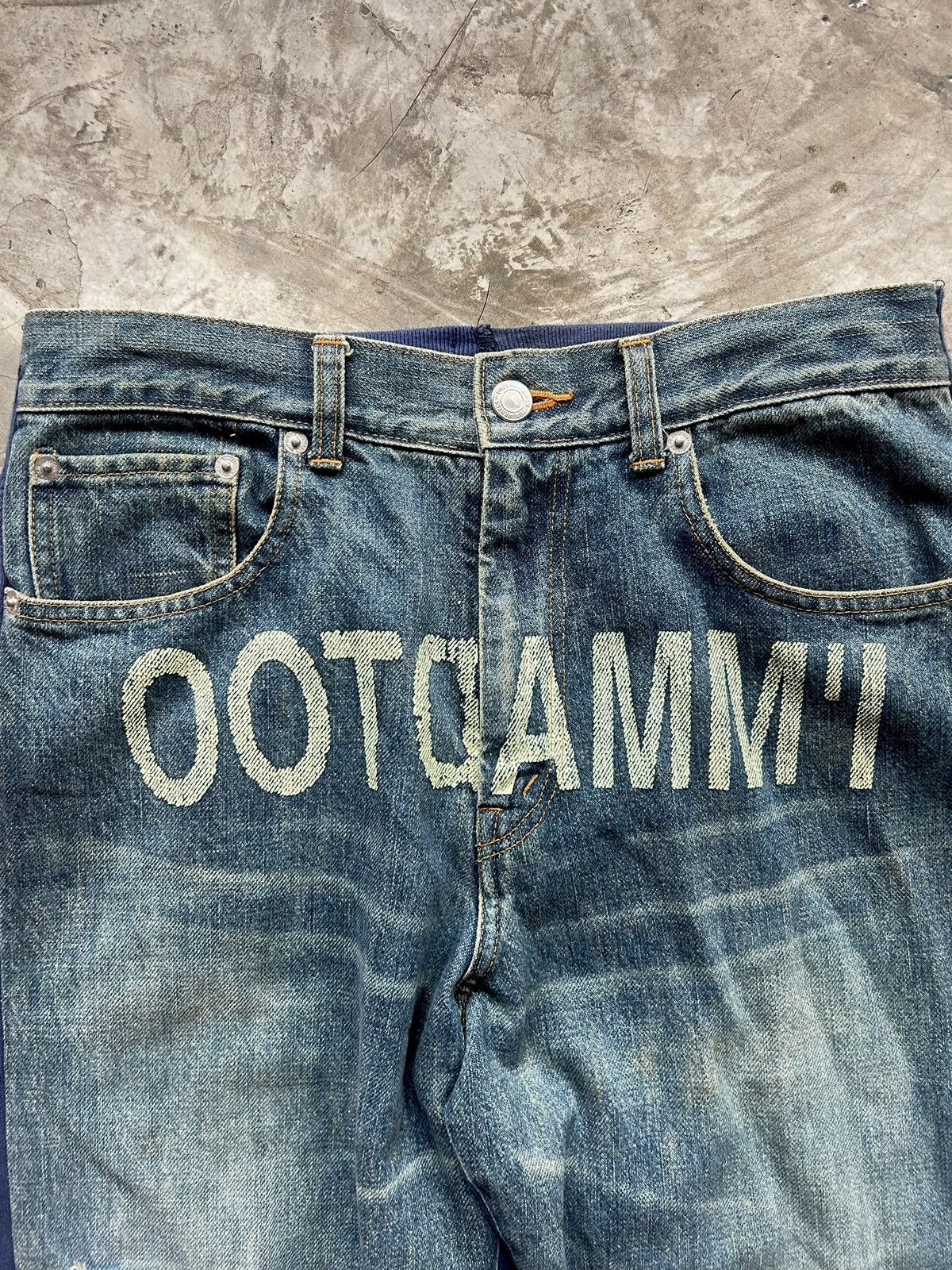 Undercover Undercover IMMADTOO AW02 Hybrid Denim Size US 29 - 2 Thumbnail