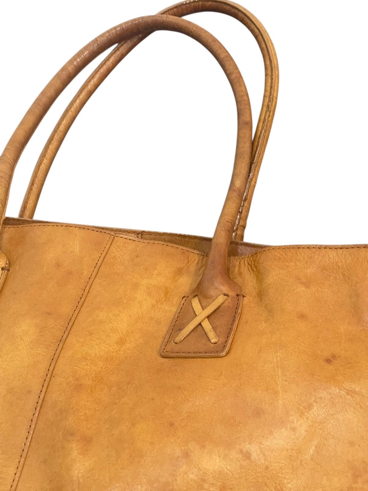 Genuine Leather Full Leather Patina Unknown Tote Shoulder Bag 2🟩2 Size ONE SIZE - 12 Thumbnail