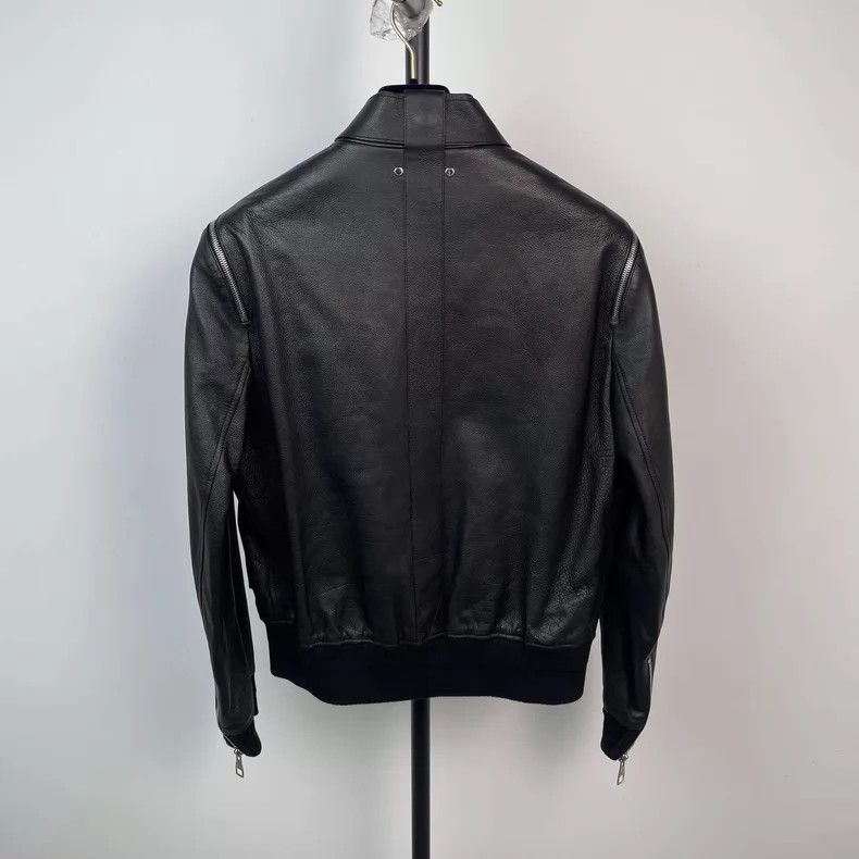 Louis Vuitton Louis Vuitton Black Show Leather Jacket Size US M / EU 48-50 / 2 - 2 Thumbnail