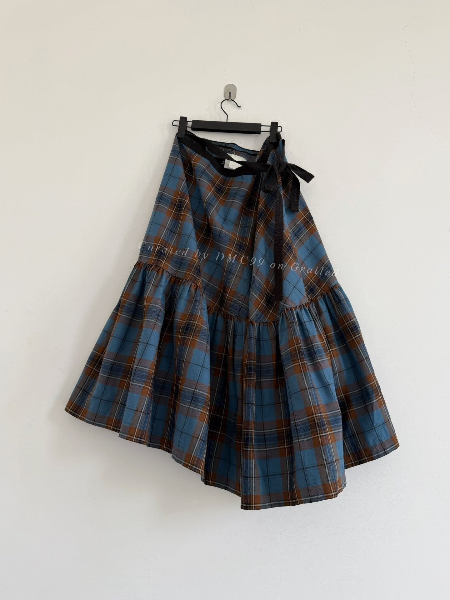 Junya Watanabe Junya Watanabe 1997 Plaid Apron Skirt Size 42" / US 20 - 1 Thumbnail