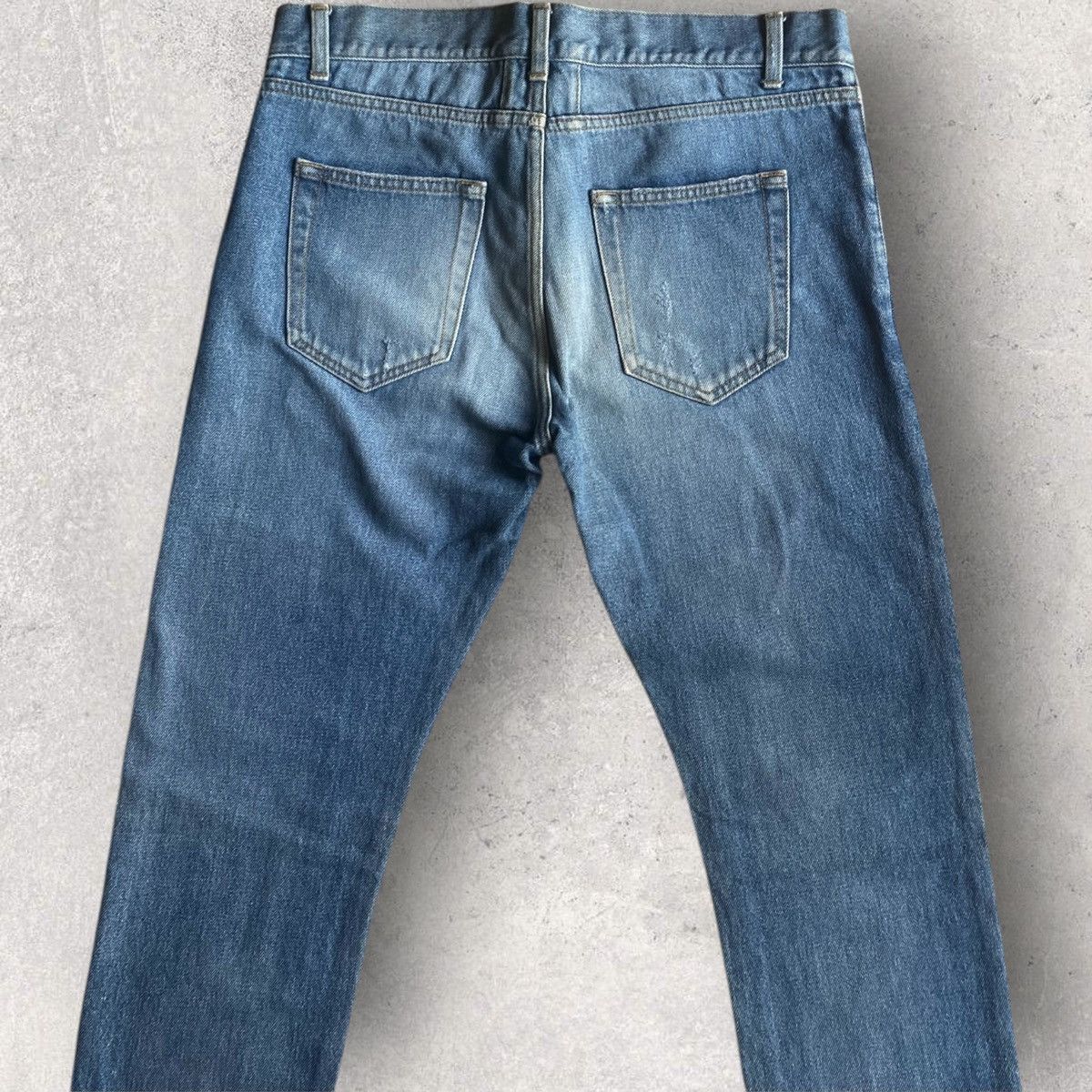 Saint Laurent Paris SS16 “Surf Sound” Ripped And Repair Denim Size US 32 / EU 48 - 4 Thumbnail