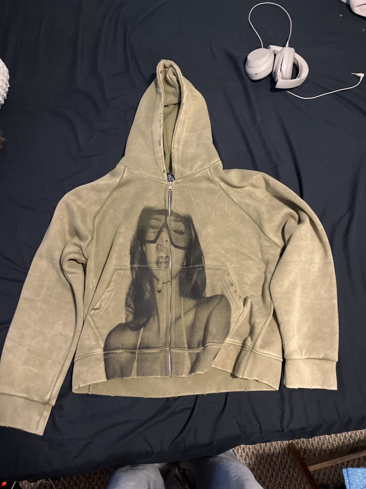 Other Zlta green zip up hoodie Size US S / EU 44-46 / 1 - 1 Thumbnail