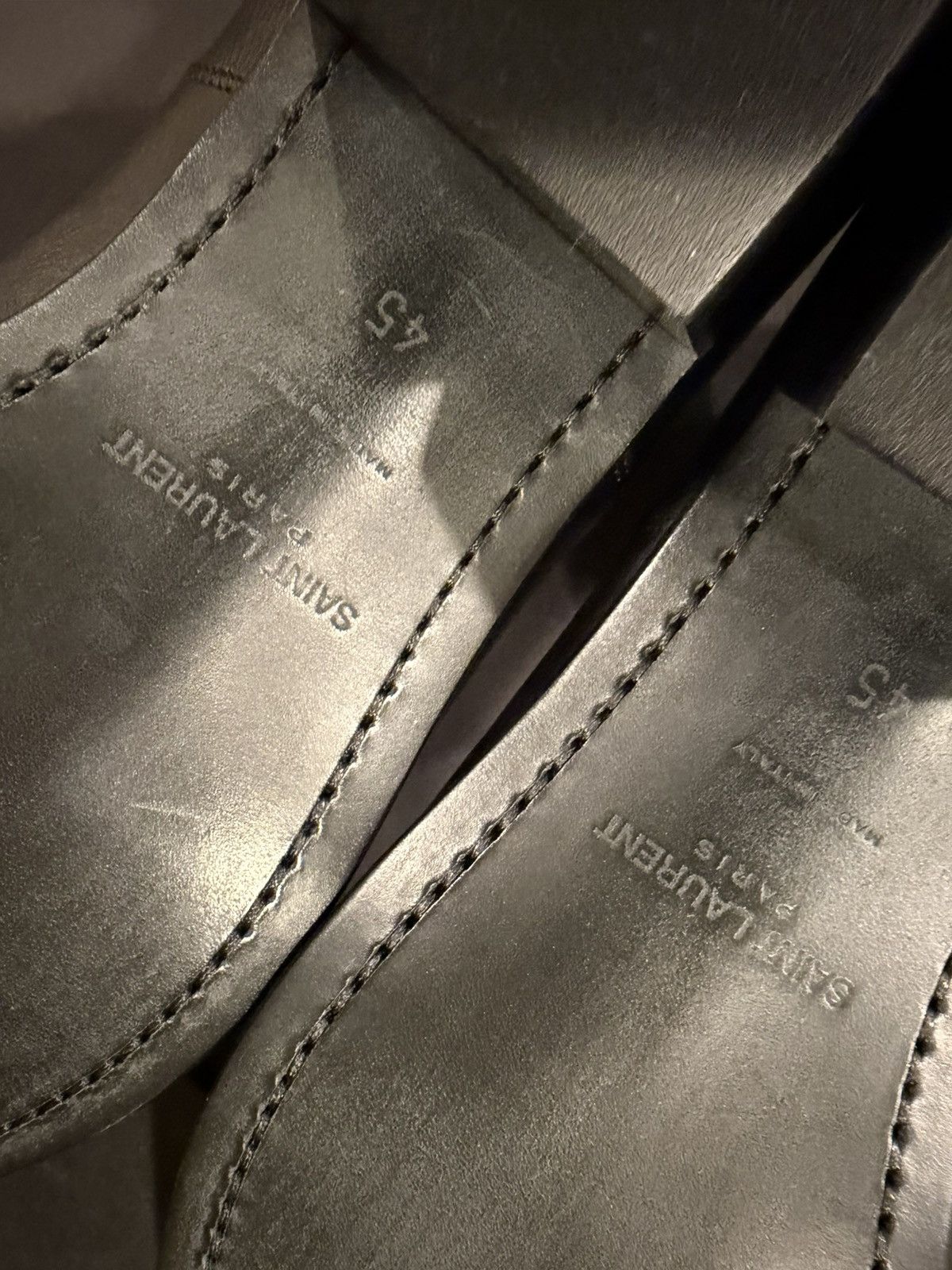 Saint Laurent Paris Saint Laurent mens boots. 45/12. $1250 Size US 12 / EU 45 - 8 Thumbnail