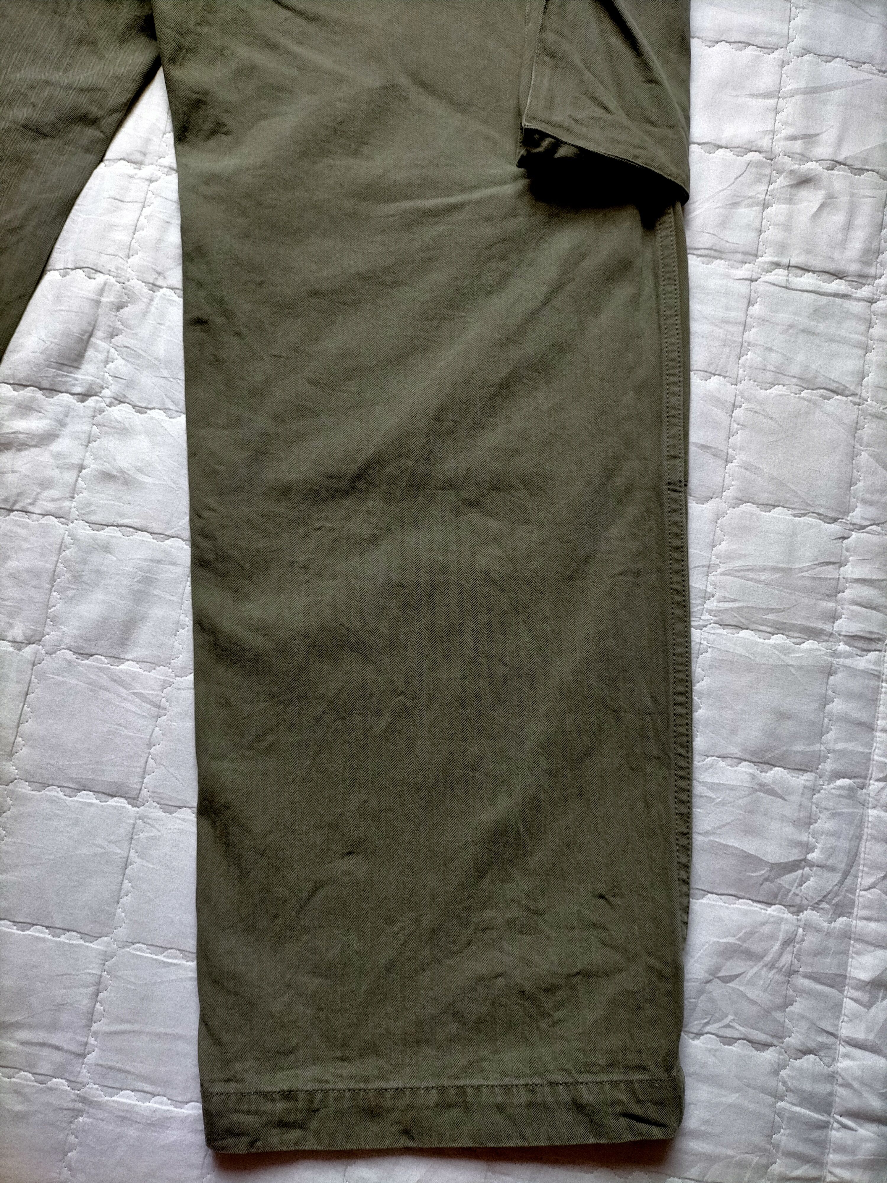 Studio D'Artisan Vintage Studio D'Artisan HBT Stripe Trouser Cargo Pants Size US 36 / EU 52 - 16 Thumbnail