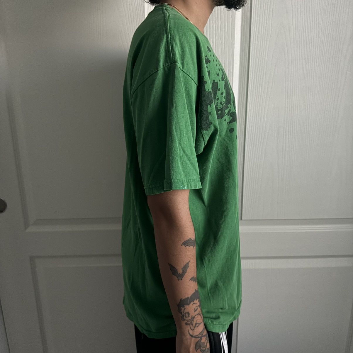 Other Y2K/2000s Grunge Green Hurley Surf Skater Streetwear Tee! Size US L / EU 52-54 / 3 - 2 Thumbnail