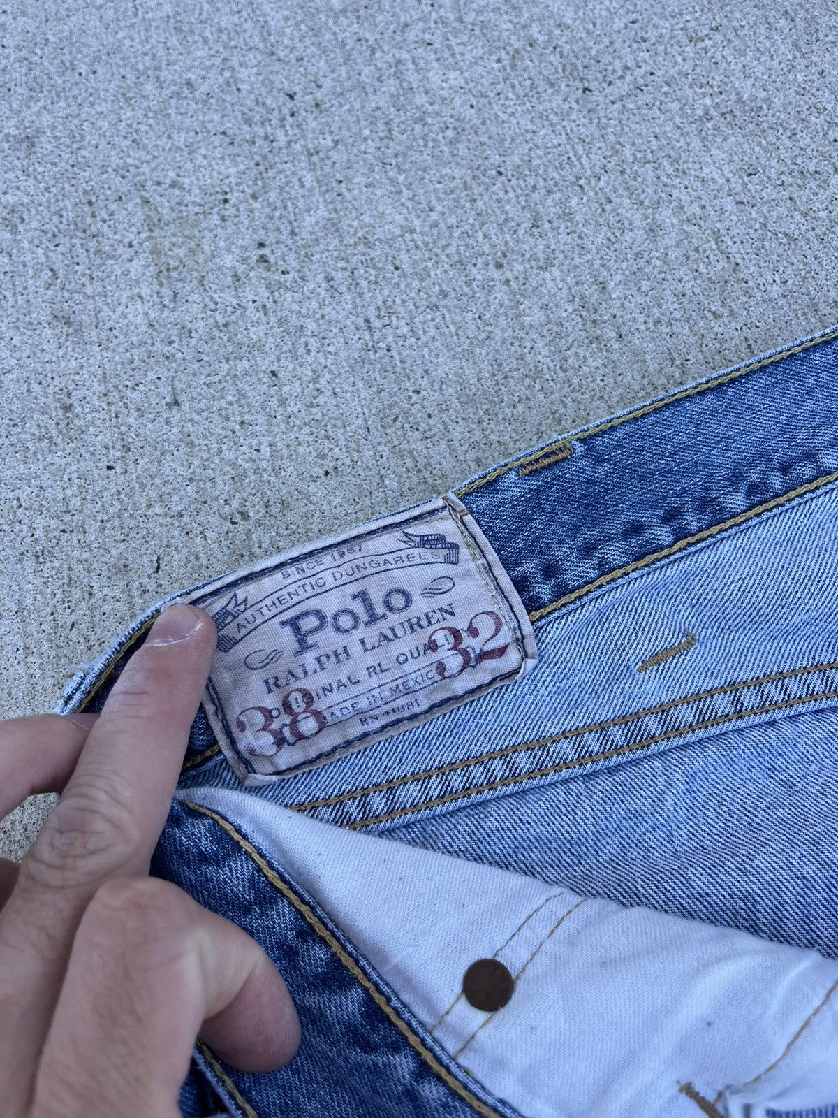 Polo Ralph Lauren Vintage Y2K Polo Ralph Lauren Classic Jeans Size US 38 / EU 54 - 5 Thumbnail