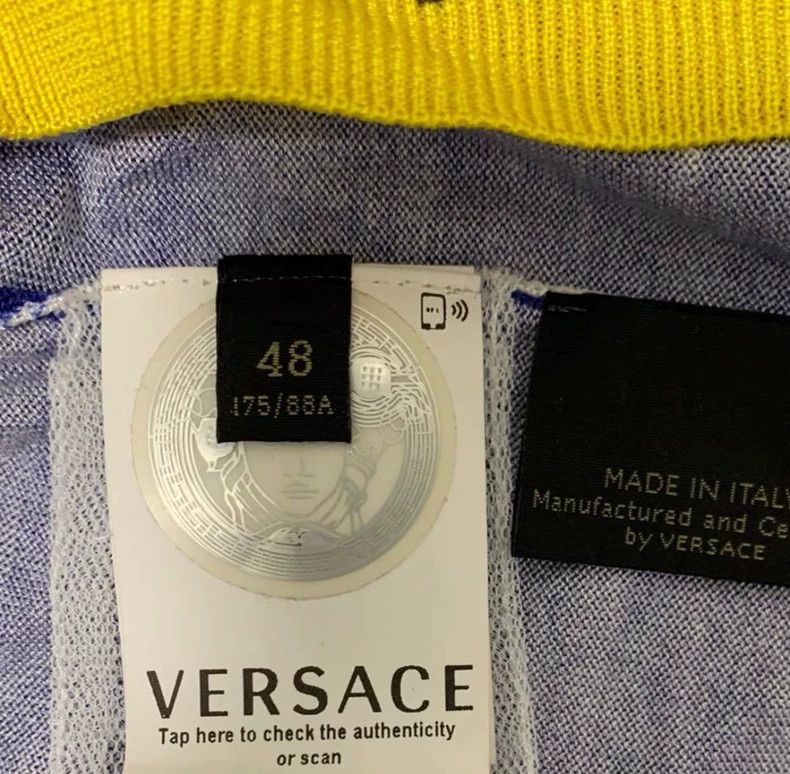 Versace Versace Main line silk T-shirt Size US M / EU 48-50 / 2 - 4 Thumbnail