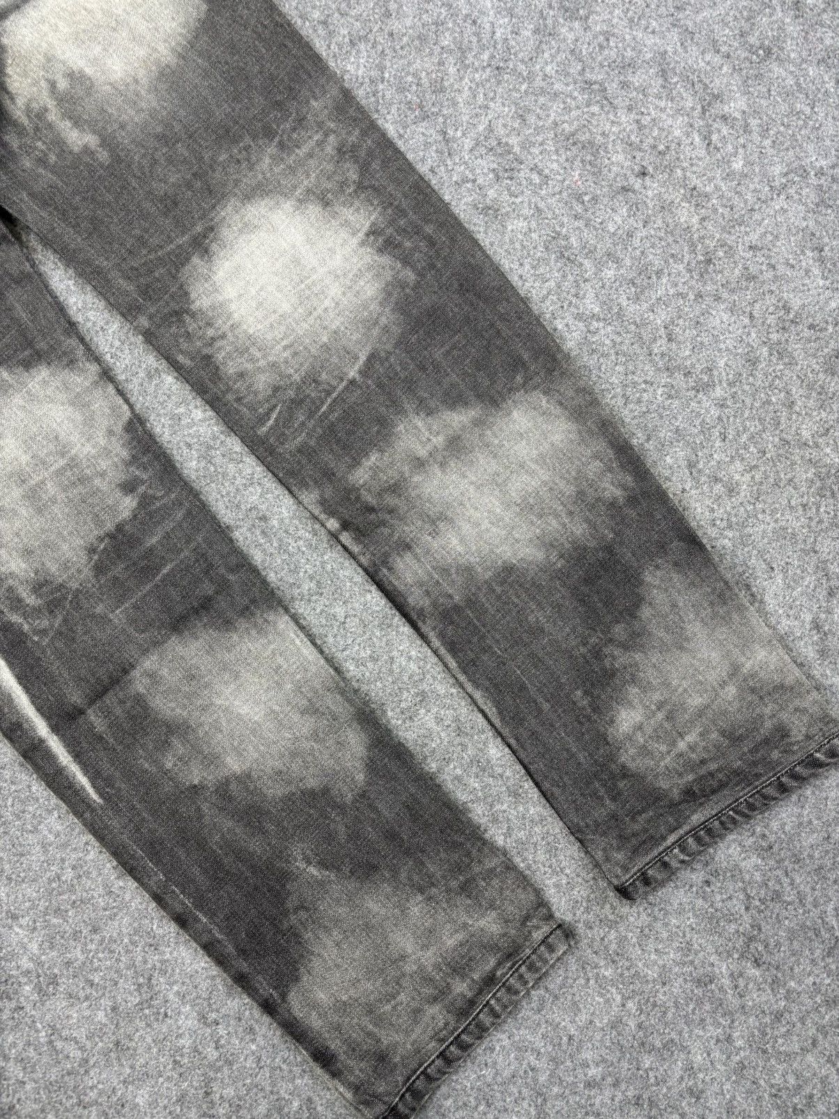 Japanese Brand Roenxsemanticdesign Japan Skull Sick Dope Fades Denim F724 Size US 31 - 19 Thumbnail