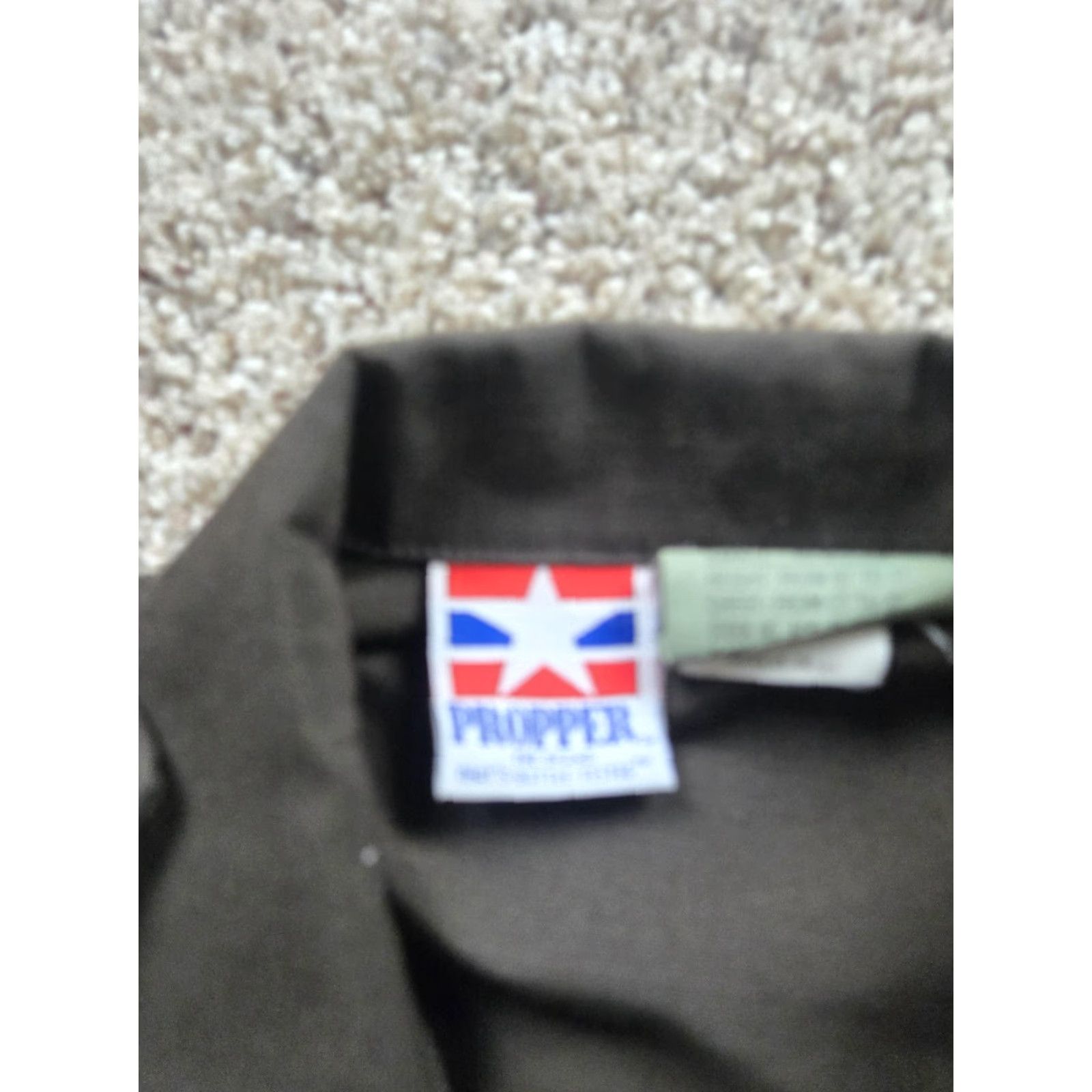 Propper VINTAGE Propper Jacket Military Mens Small Regular Brown Ripstop Cotton Button Pockets Size US S / EU 44-46 / 1 - 5 Thumbnail