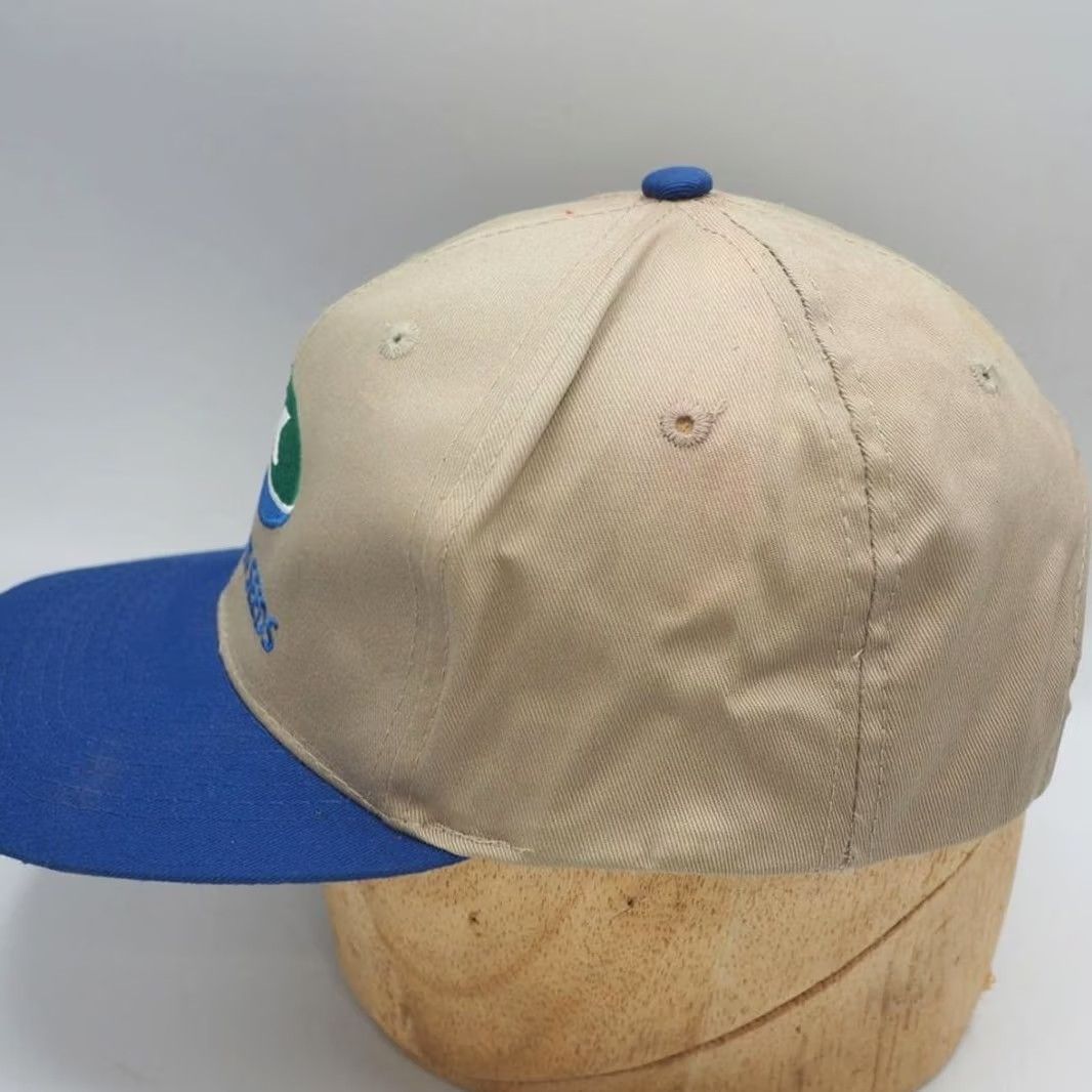 Vintage VINTAGE Snapback Trucker Hat Novartis Seeds 1980s Size ONE SIZE - 2 Thumbnail