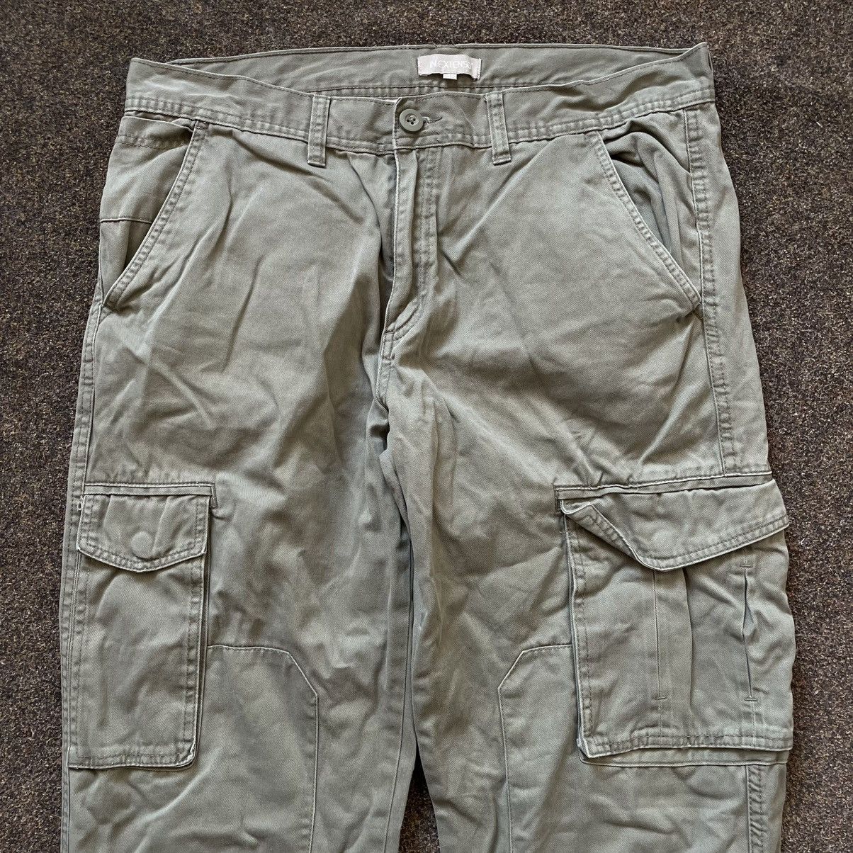Vintage Vintage Y2K Baggy Cargo Pants Distressed Skater Graphic 34 Size 34" / US 12 / IT 48 - 4 Thumbnail
