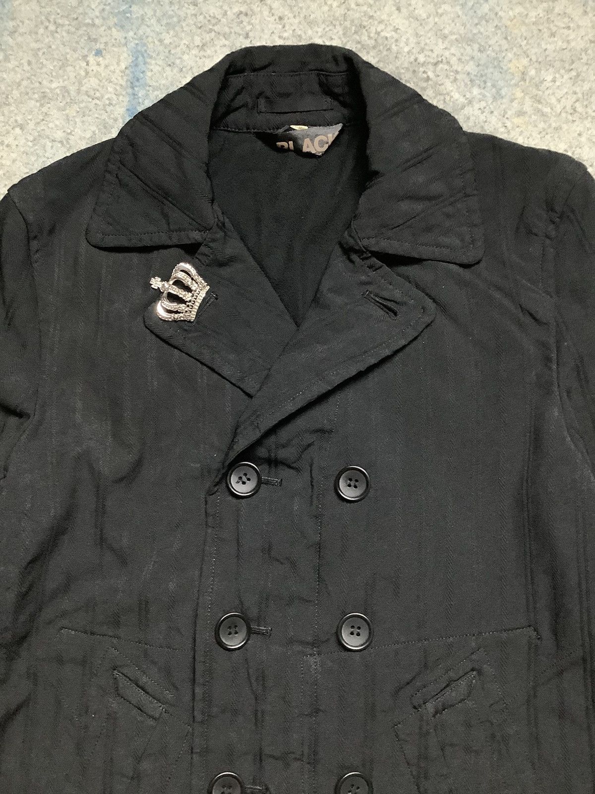 Comme des Garcons × Comme des Garcons Black × Comme des Garcons Homme Plus COMME DES GARCONS BLACK Double AD2018 1B-C005 Size US S / EU 44-46 / 1 - 2 Thumbnail