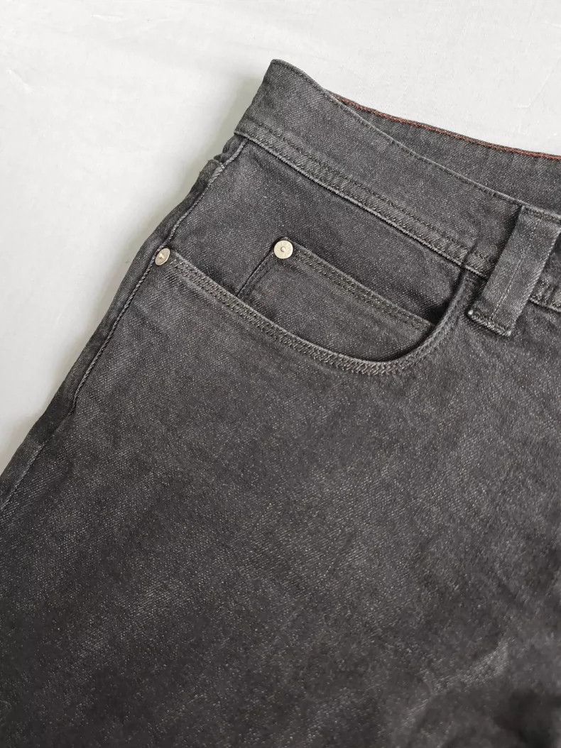 Loro Piana LORO PIANA Dark grey jeans Size US 33 - 5 Thumbnail