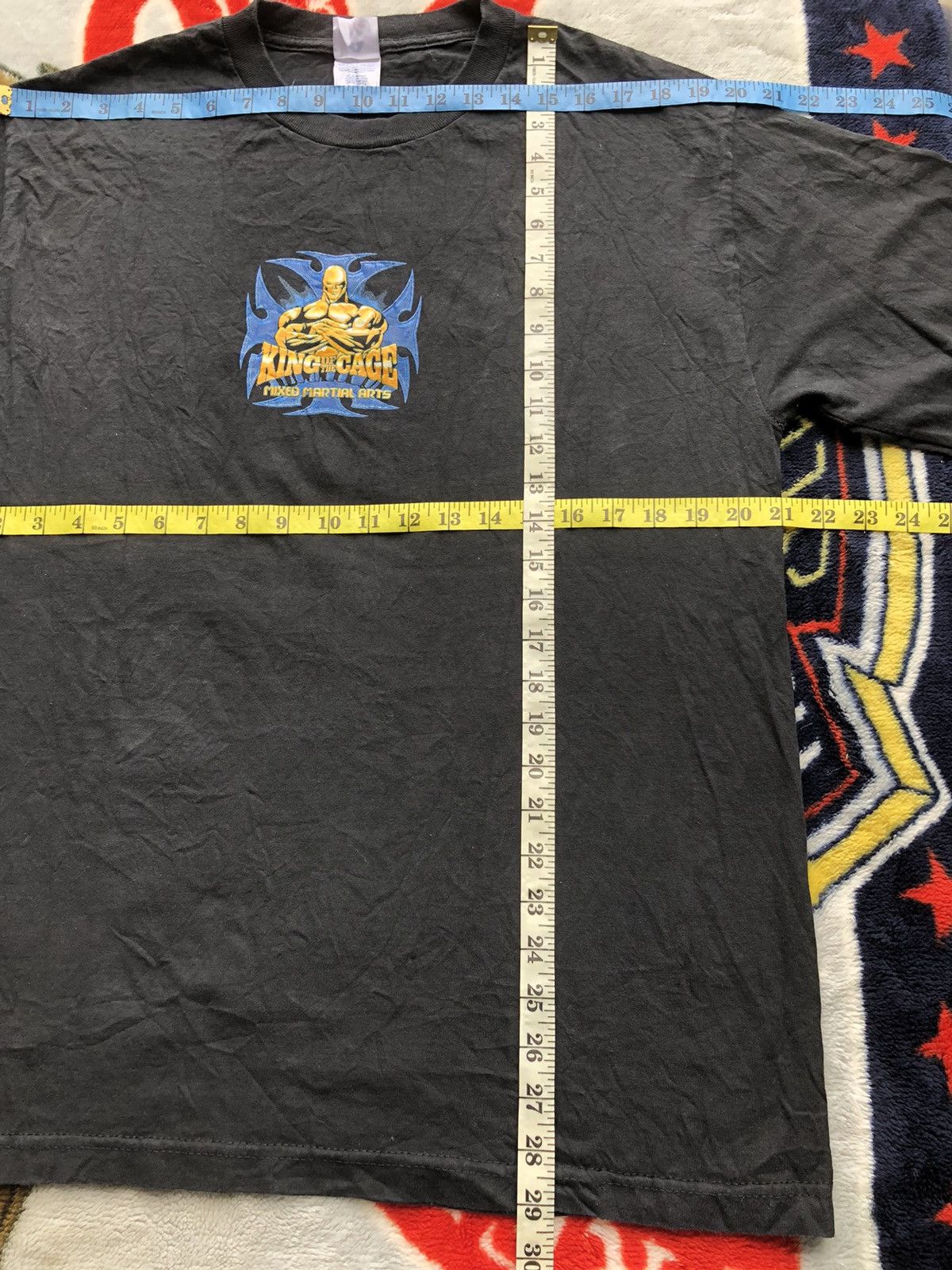 Vintage Vintage The Octagon King Of The Cage Shirt Tee Sleeve Size US L / EU 52-54 / 3 - 10 Thumbnail