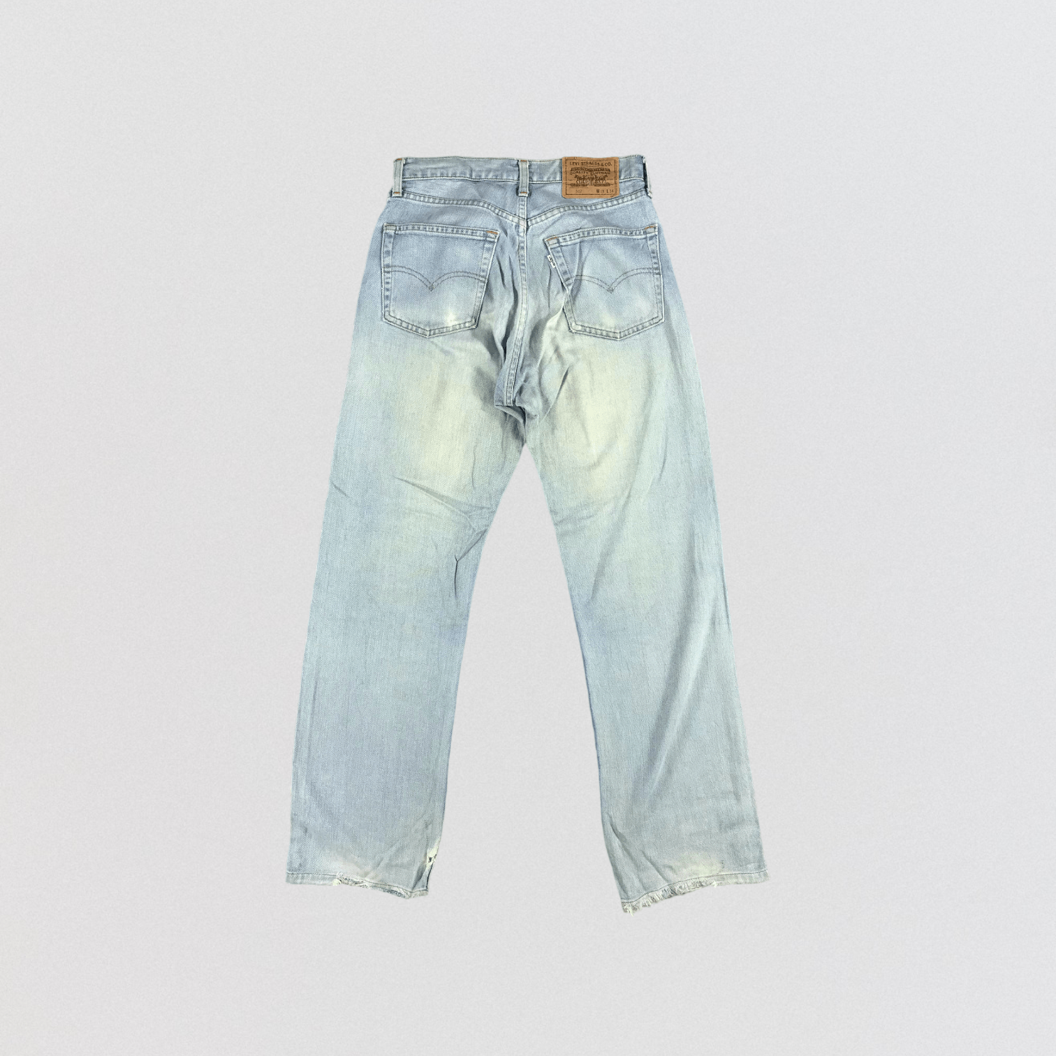 Levi's × Vintage Vintage 90s Light Wash Levis 512 Jeans-JM2175 Size US 29 - 2 Thumbnail