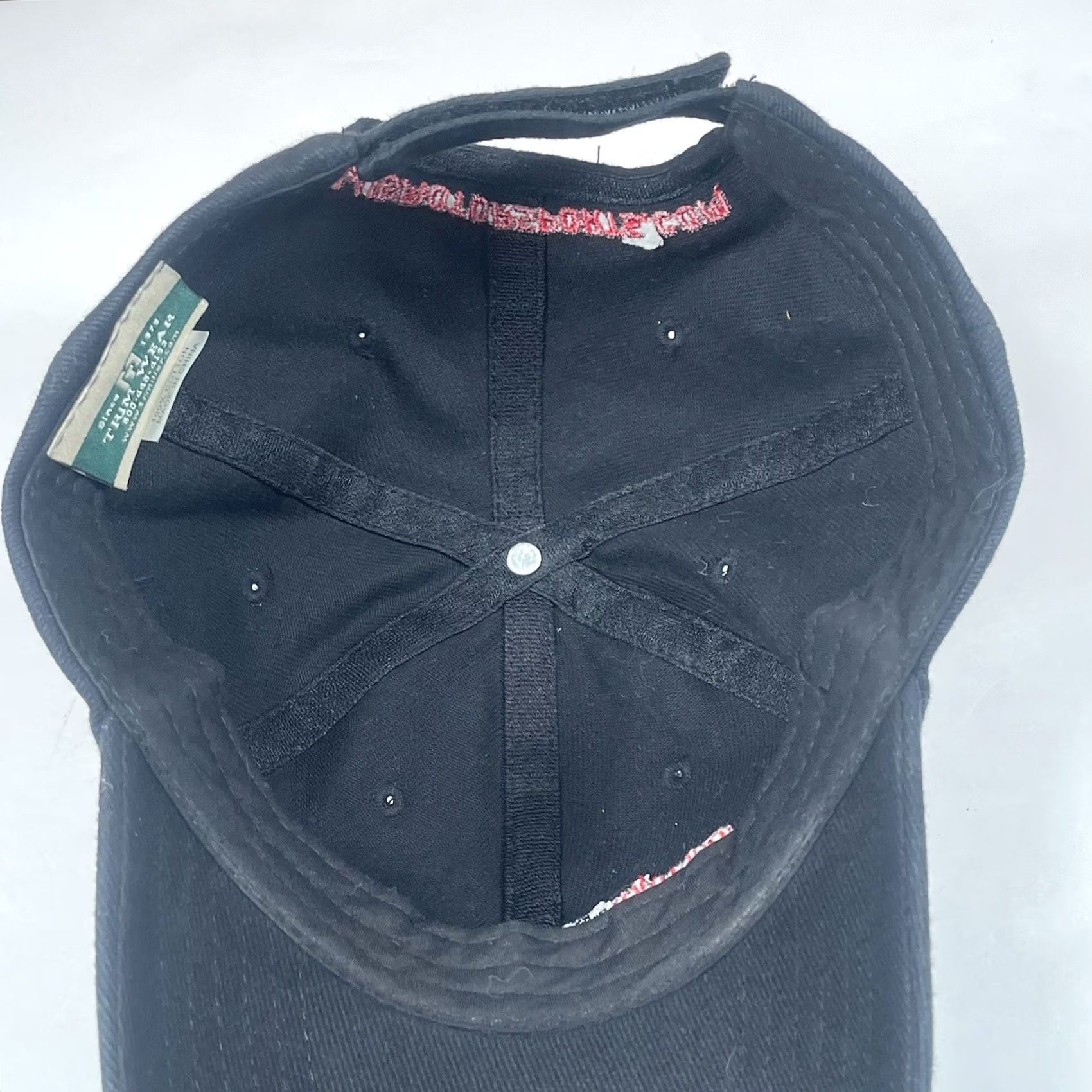 Vintage Trim Wear Hat Mens Adjustable Black Club MotorSports Embroidered Adult StrapBack Cap Size ONE SIZE - 7 Thumbnail