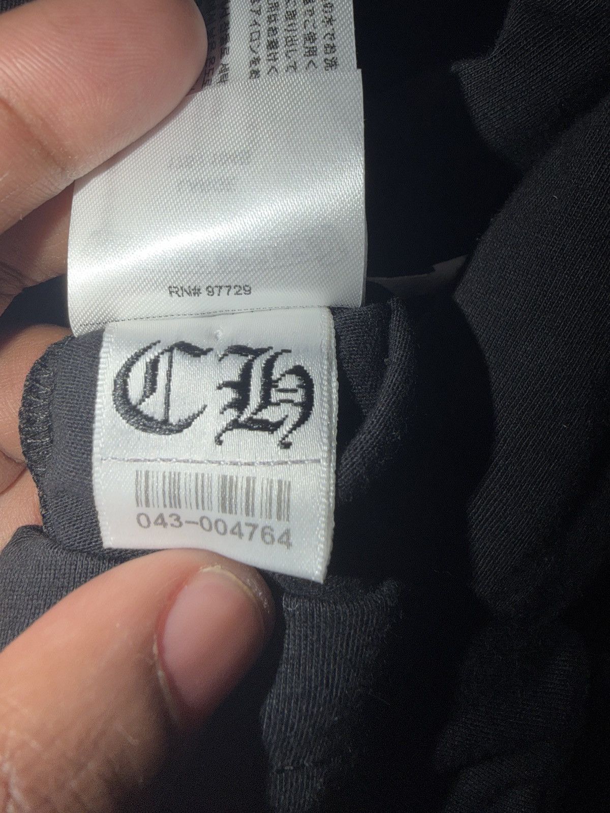 Chrome Hearts CHROME HEARTS NECK LOGO LONG SLEEVE POCKET SHIRT Size US L / EU 52-54 / 3 - 10 Thumbnail