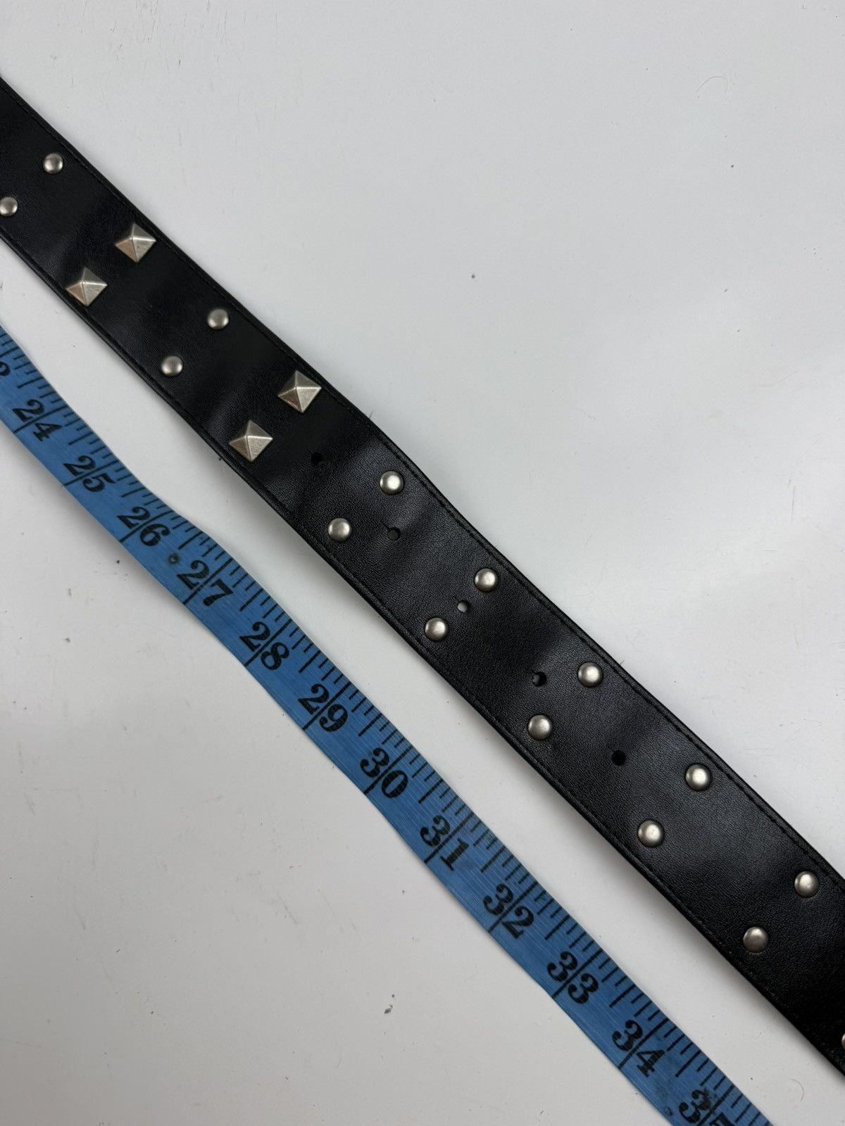 Japanese Brand punk style studded belt tc52 Size 30 - 7 Thumbnail