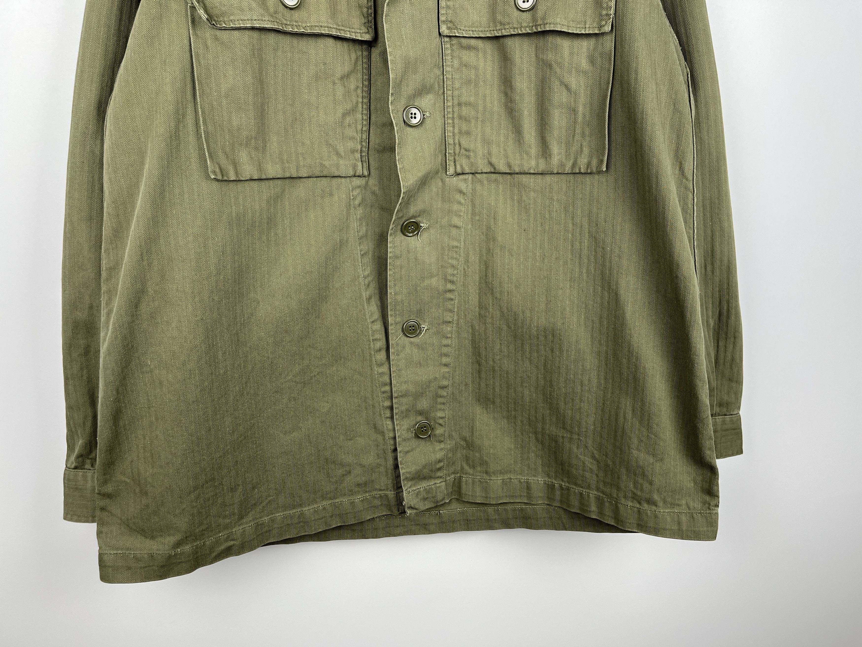 Le Laboureur 70s Vintage Neirynck-Confectie Lendelede Army Field Jacket Size US M / EU 48-50 / 2 - 5 Thumbnail