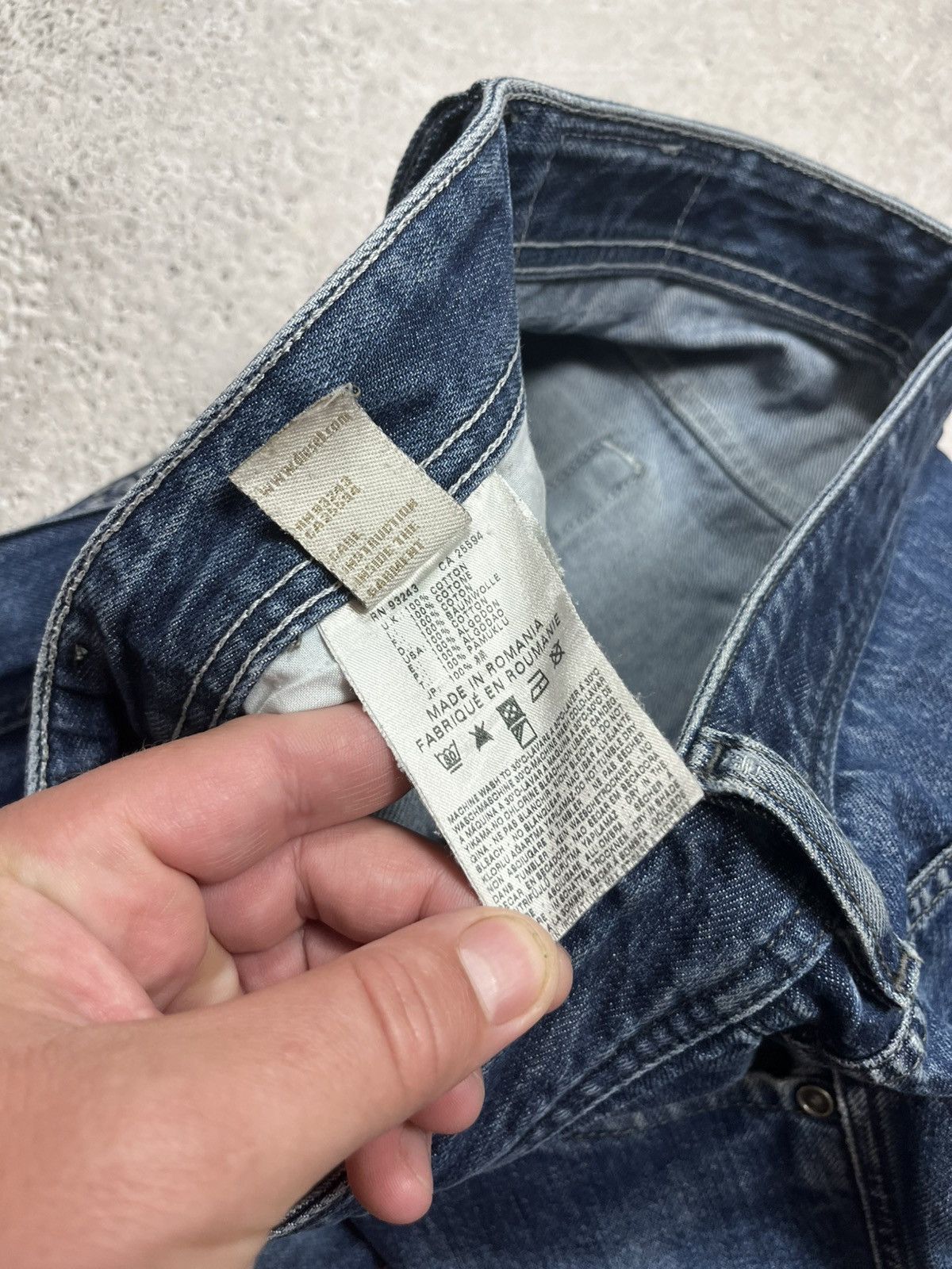 Diesel Diesel Mejo Dragon Jeans W31 Made in Romania Vintage Size US 31 - 12 Thumbnail