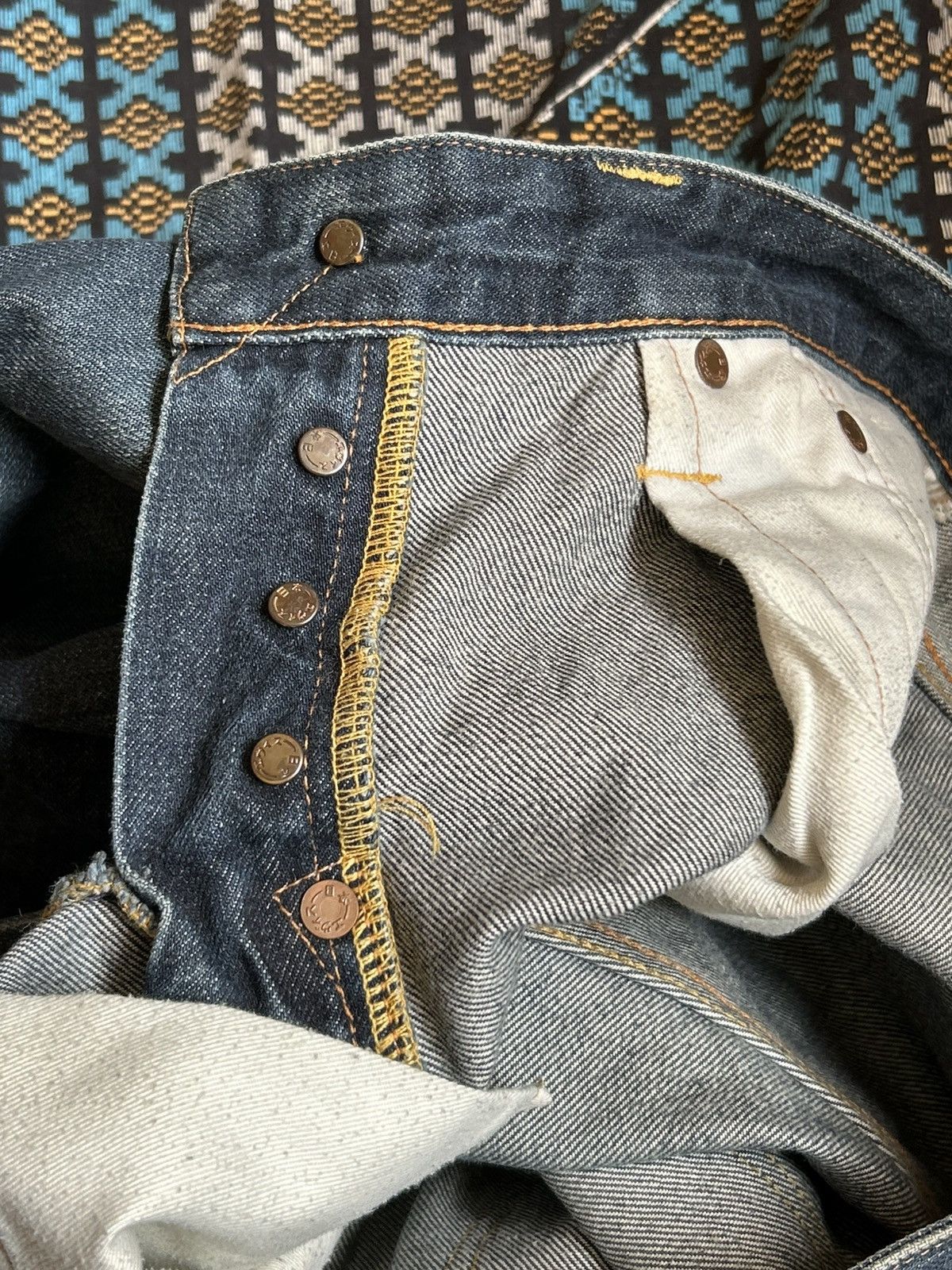 Evisu Evisu Selvedge Multi Pocket Denim Jeans W31 L32 Size US 31 - 20 Thumbnail