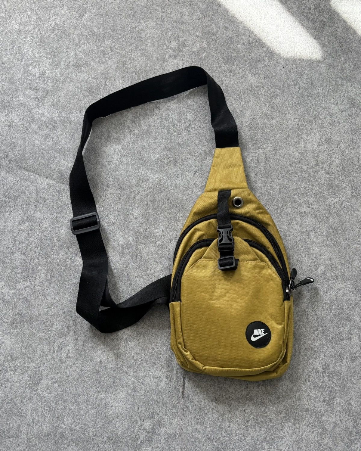 nike backpack black and yellow sling airmax 2000's Sportswear Bag 'Black' – Extra Butter 90s Nike Backpack - Etsy