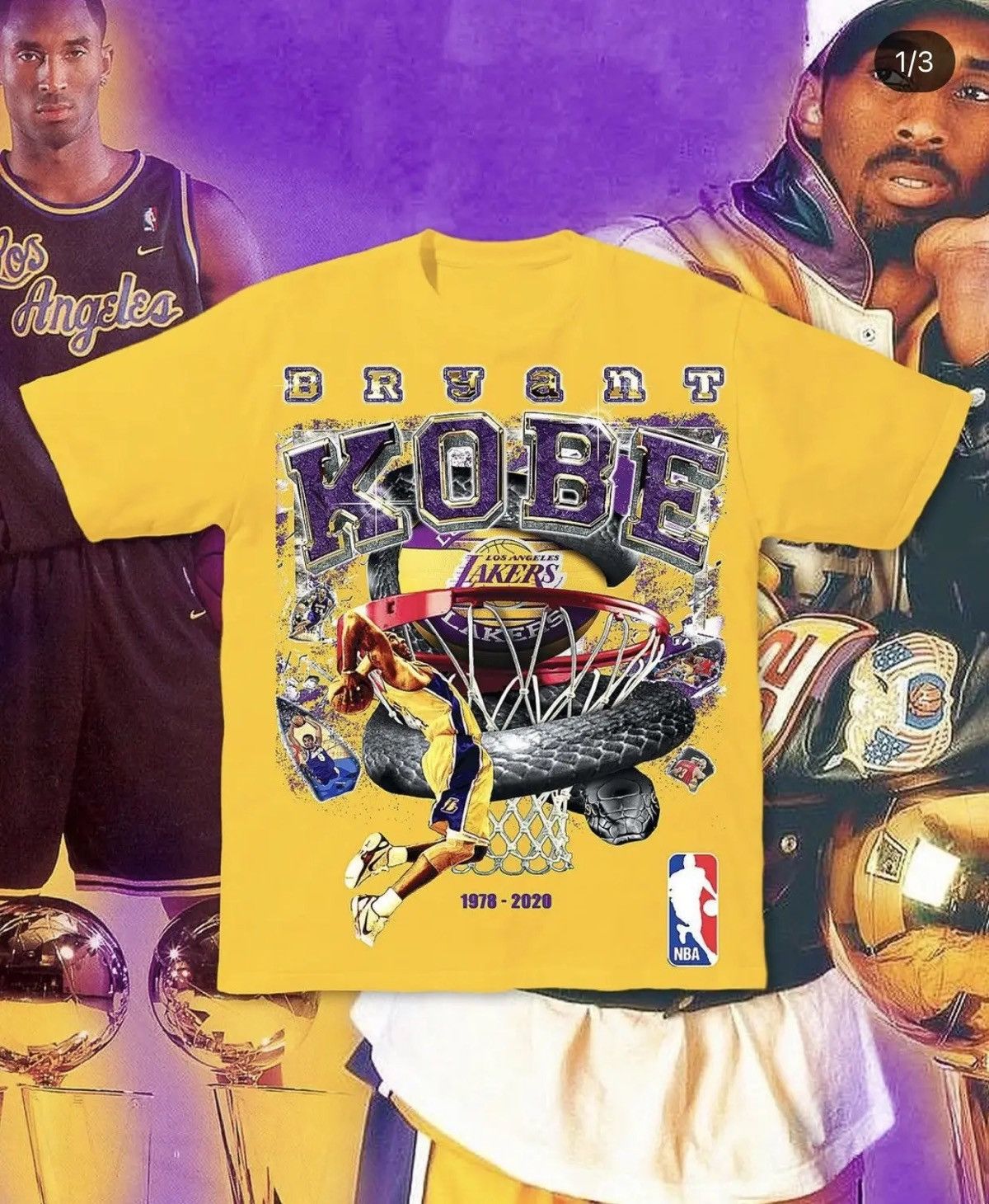 Dbruze Kobe Bryant Tribute Tee Limited