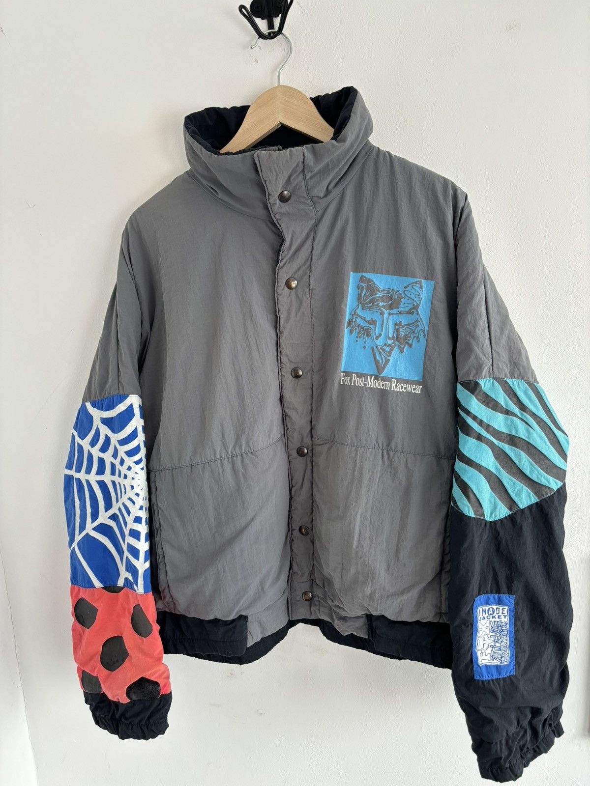 Fox Racing Vintage 80's FOX Post Modern Racewear Rare Jacket Size US M / EU 48-50 / 2 - 3 Thumbnail