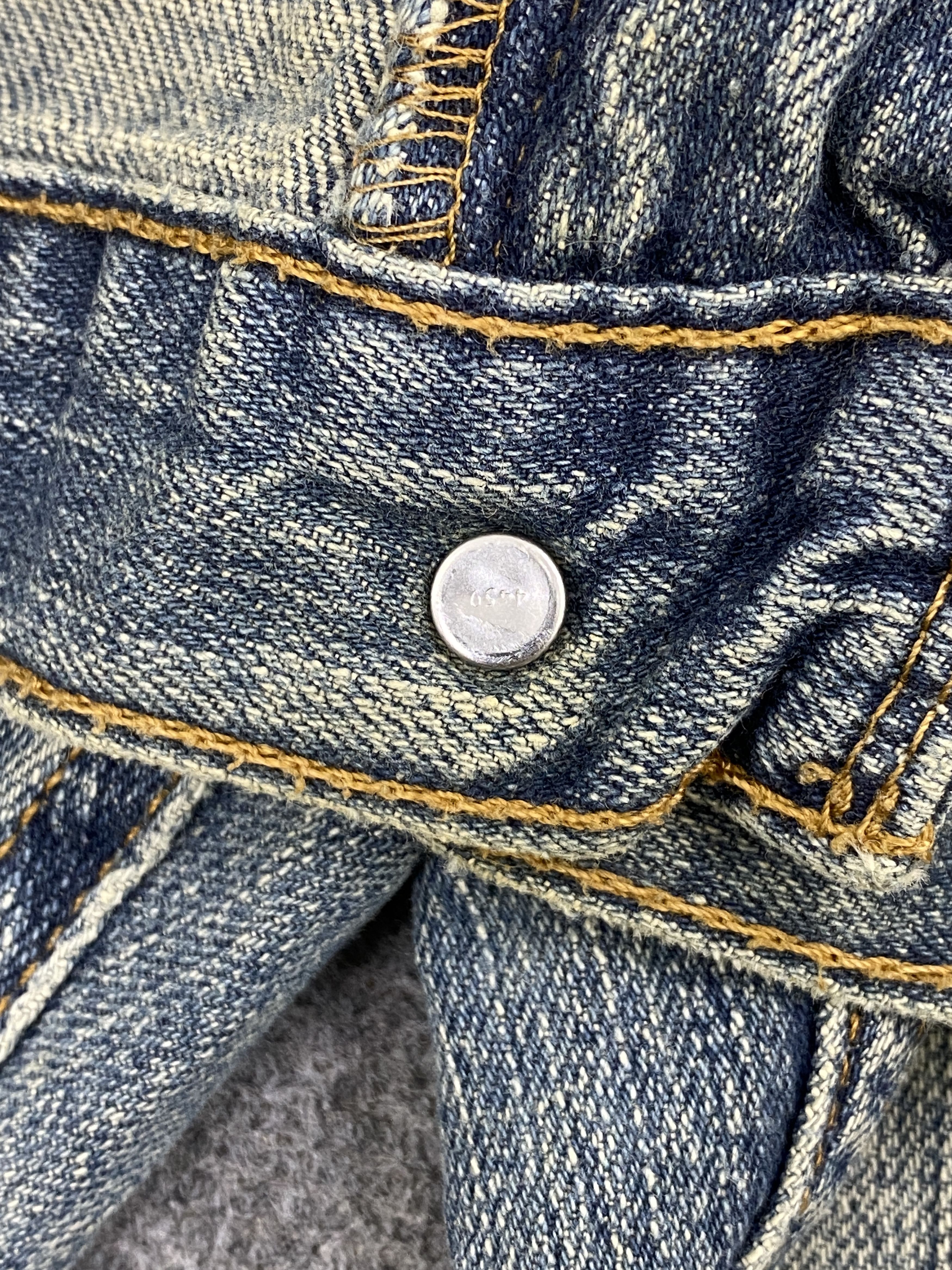 Levi's Faded Blue Vintage Levi's 559 Jeans DP2644 Size US 35 - 12 Thumbnail