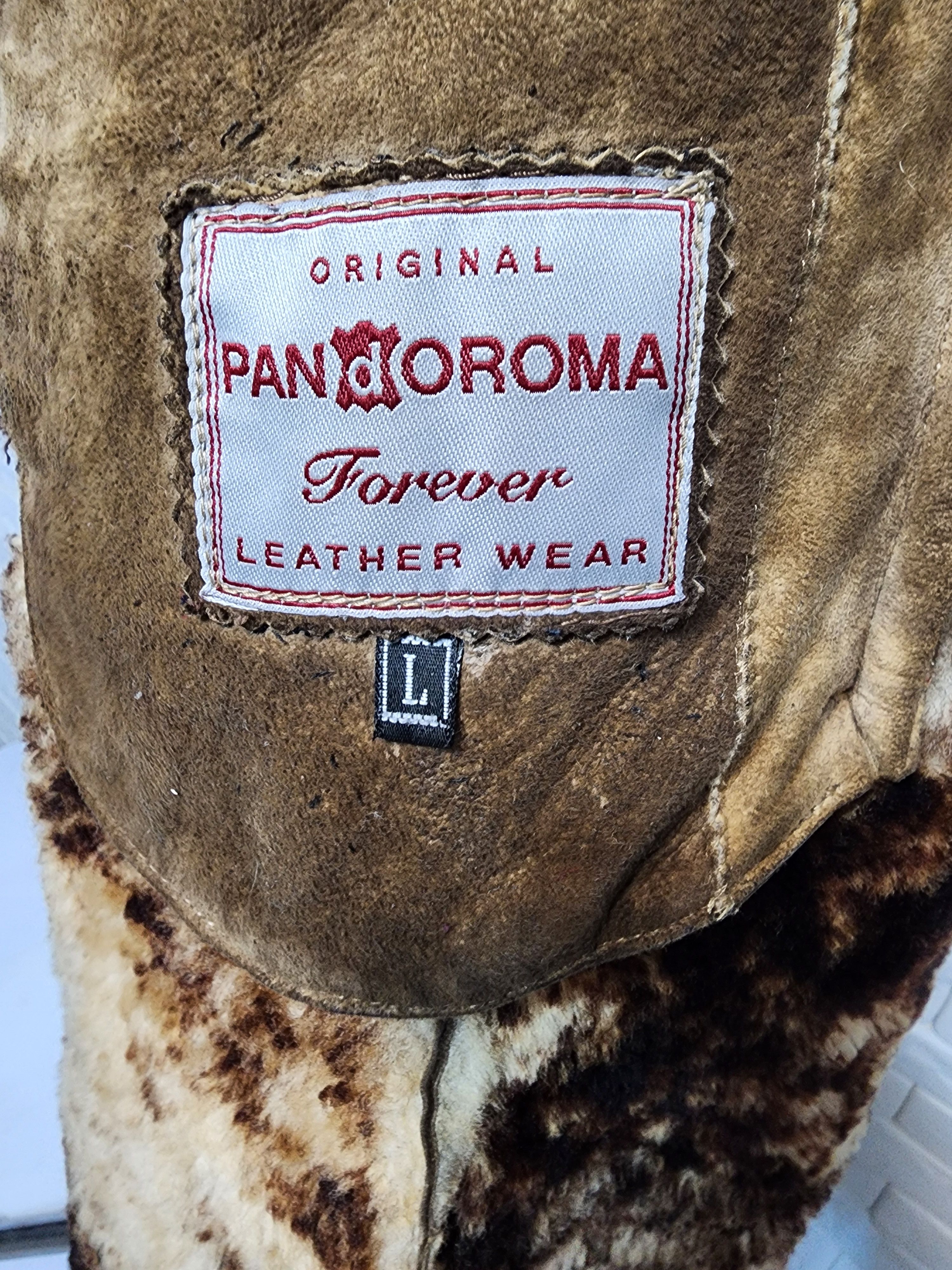 Furla Brown Women's Sheepskin Coat: Leather Winter Outerwear Size L / US 10 / IT 46 - 9 Thumbnail