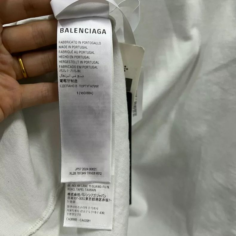 Balenciaga Balenciaga Letter logo embroidery short-sleeved Size US S / EU 44-46 / 1 - 4 Thumbnail