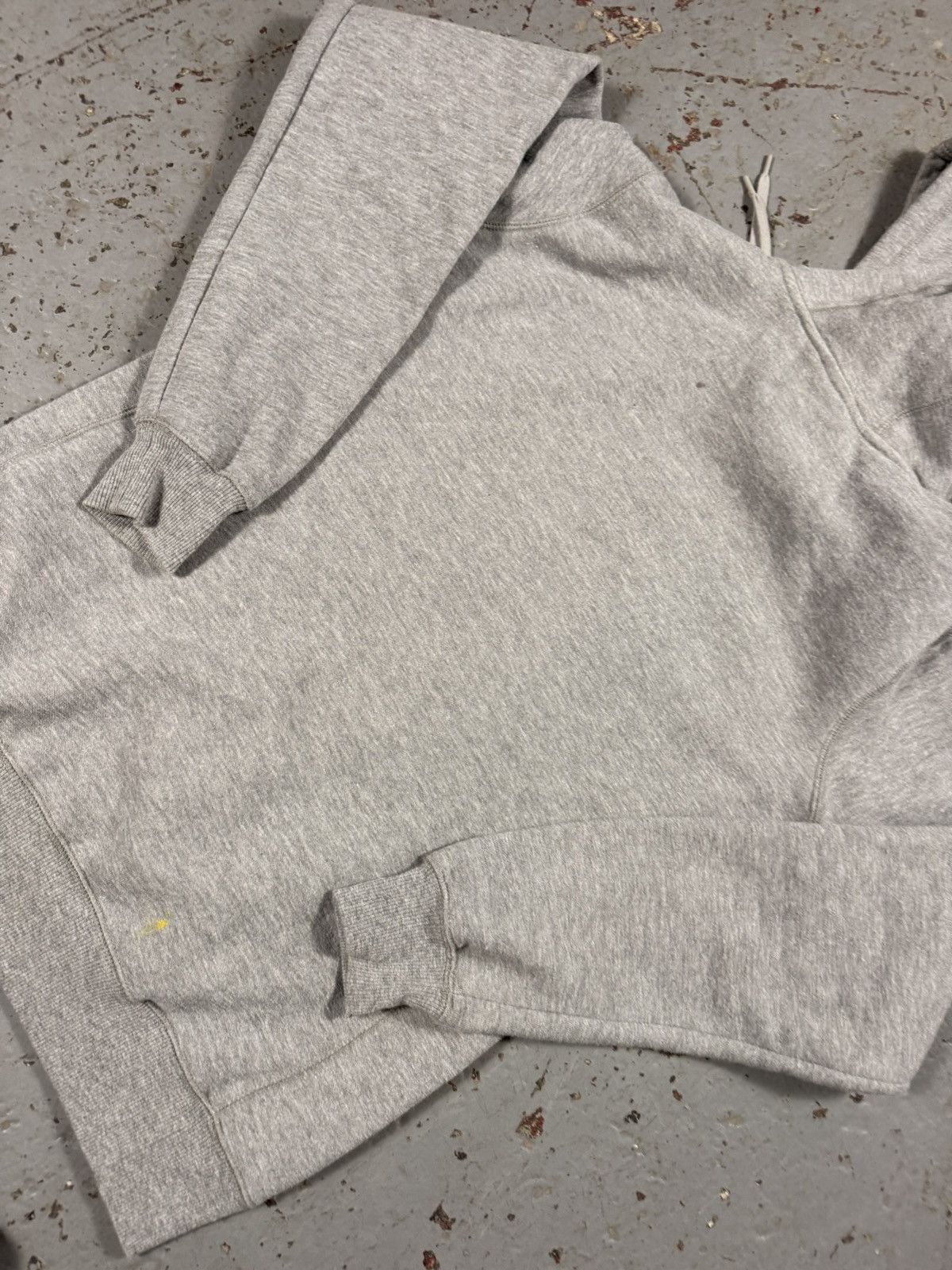 Nike Vintage Nike Grey Centre Swoosh Hoodie Size US L / EU 52-54 / 3 - 7 Thumbnail