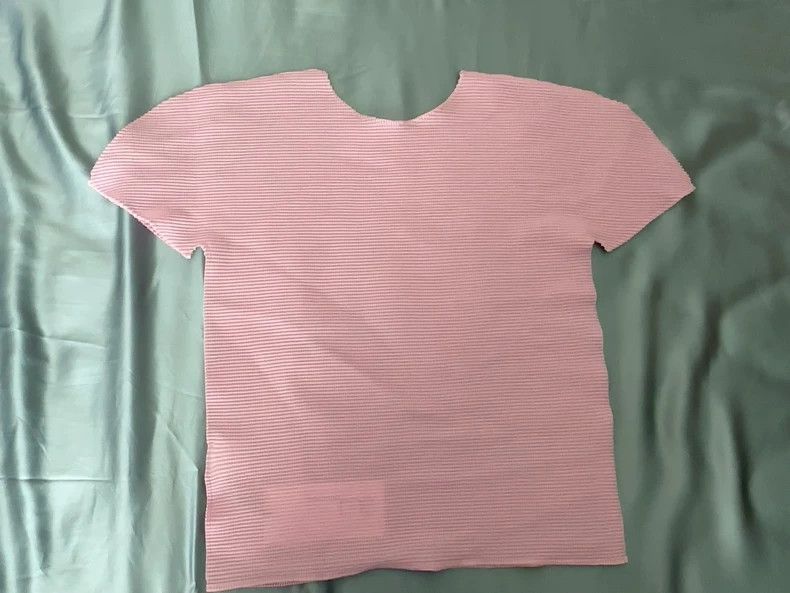 Issey Miyake issey miyake size:one size Pink pleated short sleeves Size XXS / US 00 / IT 34 - 3 Thumbnail