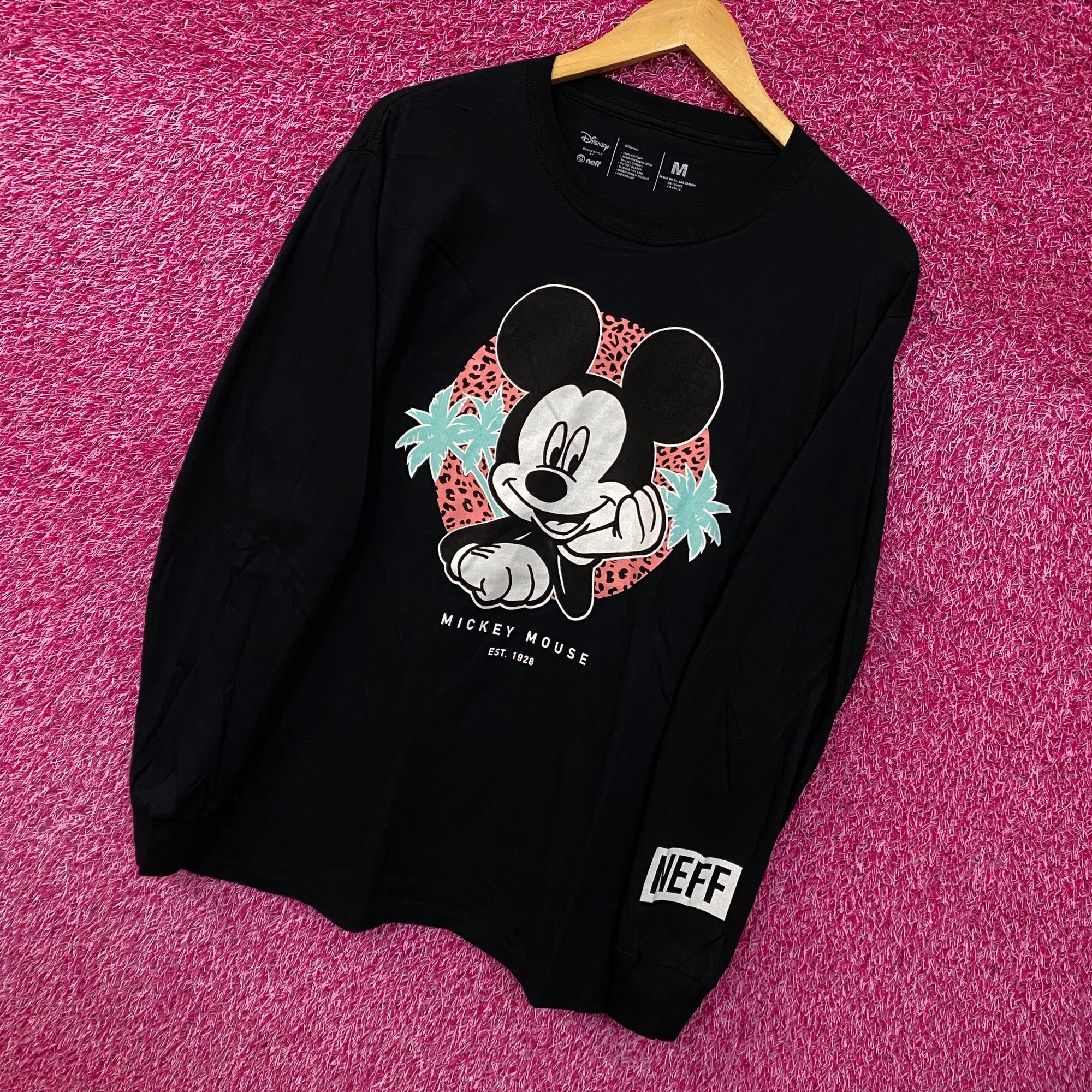 Disney Mickey Mouse Miami Vice L/S shirt size medium Size US M / EU 48-50 / 2 - 3 Thumbnail