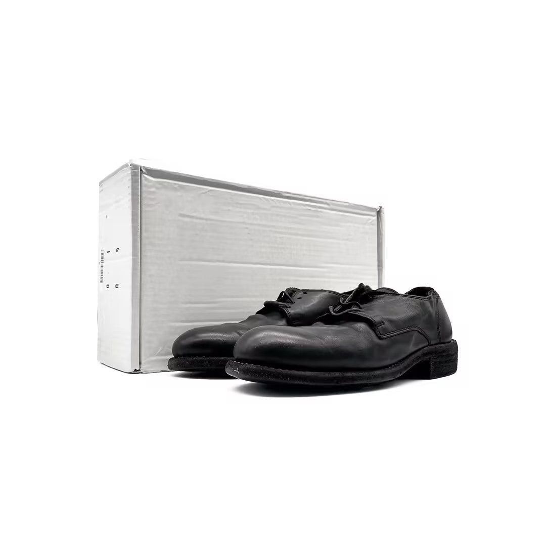 Guidi GUIDI Soft Horse Grain 992 Derby Leather Shoes Size US 5.5 / EU 38 - 4 Thumbnail