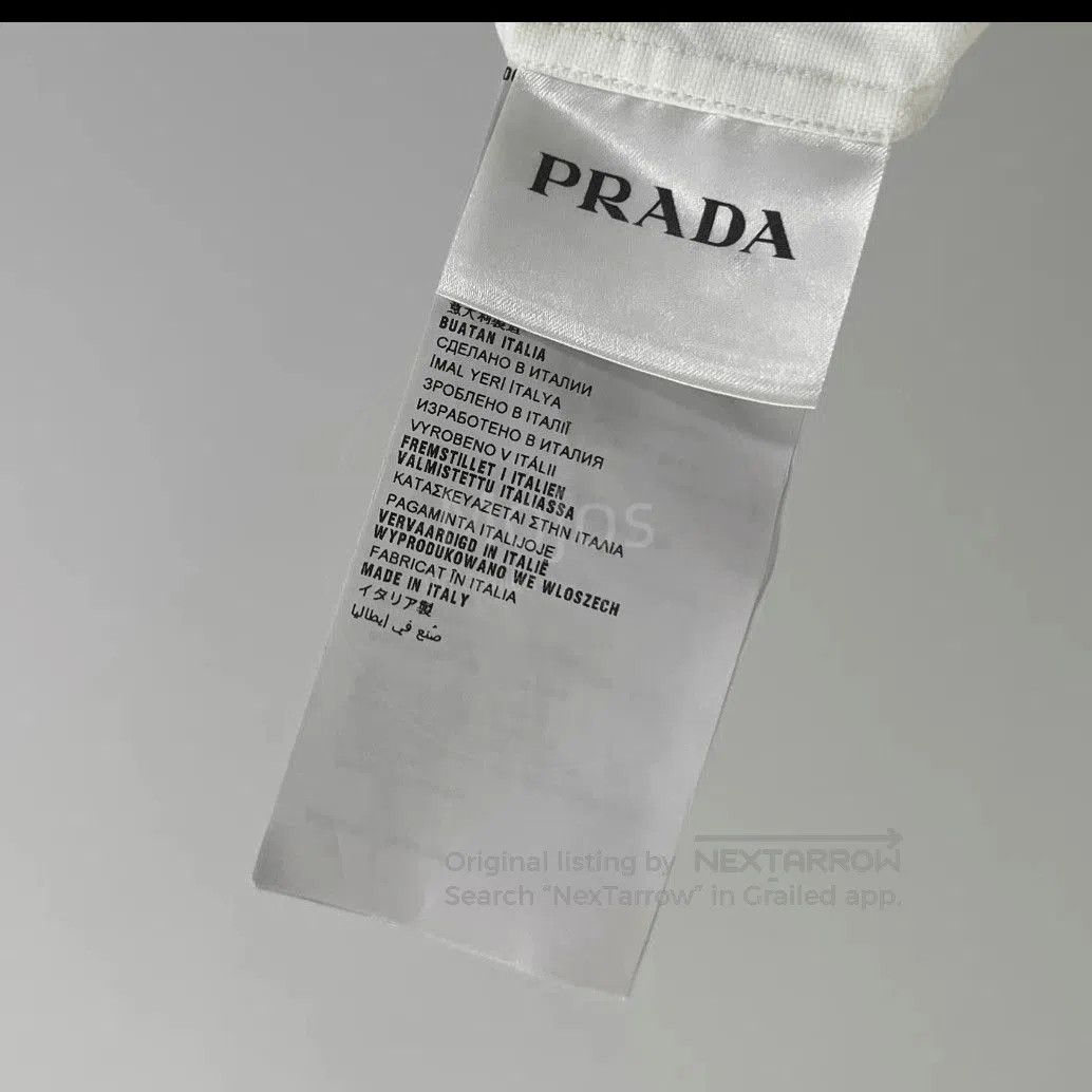 Prada Sz 42 Prada Polo Neck Shirt. Size US L / EU 52-54 / 3 - 6 Thumbnail