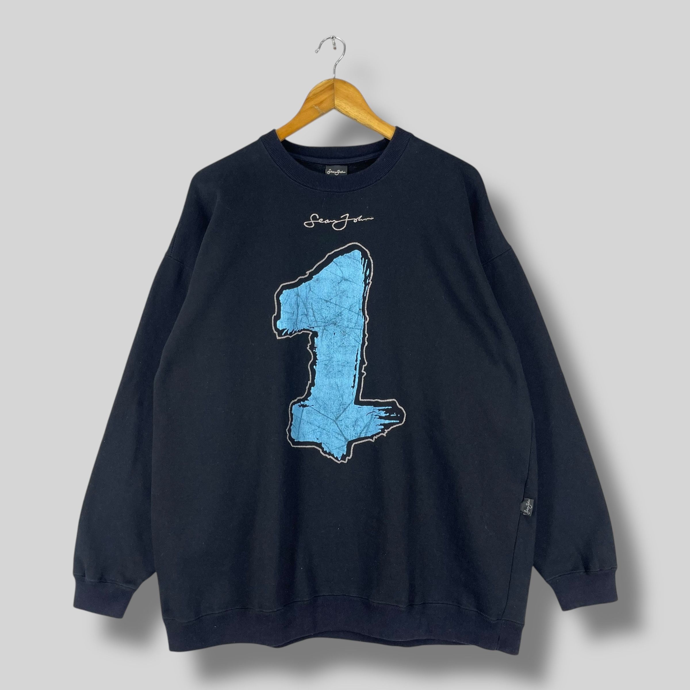 Sean John Vintage SEAN JOHN Hip Hop Rapper Spellout Sweatshirt Size US XL / EU 56 / 4 - 3 Thumbnail