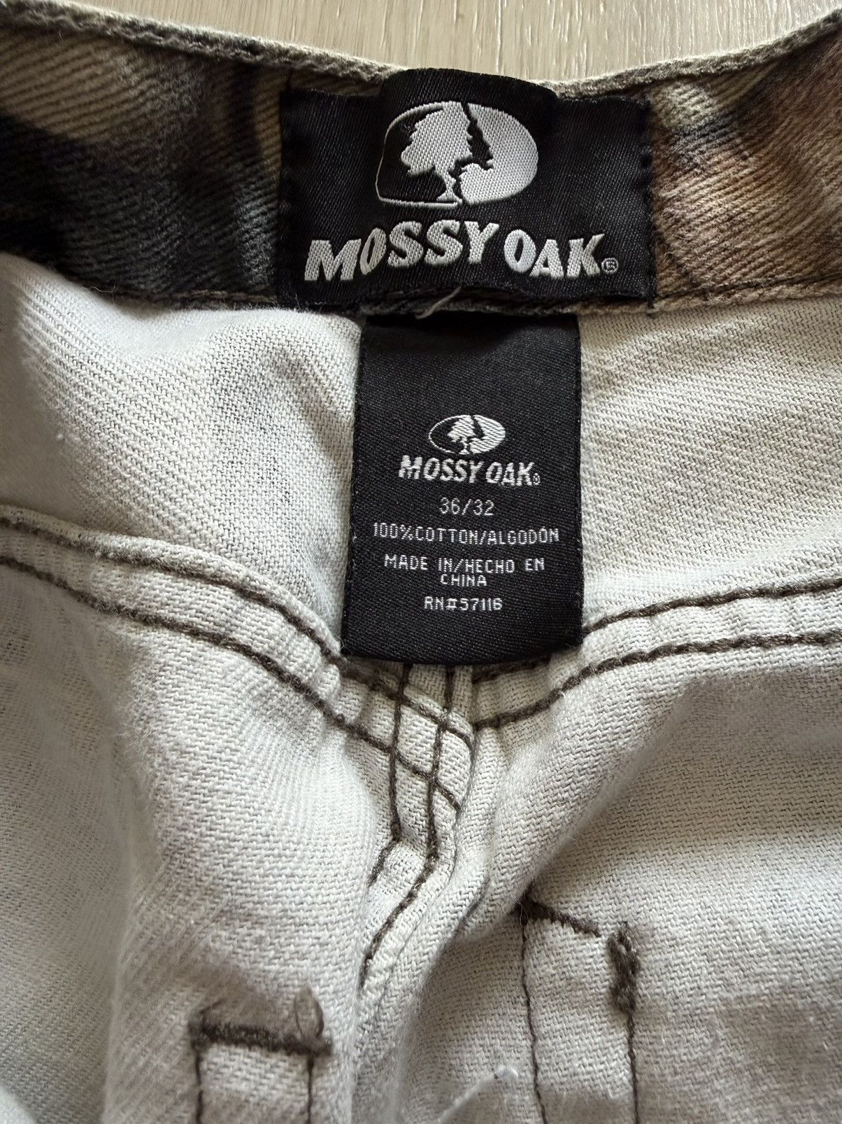 Mossy Oaks Y2K Mossy Oak Jeans Mens 36x30 Camo Realtree Hunting Outdoor Size US 36 / EU 52 - 5 Thumbnail