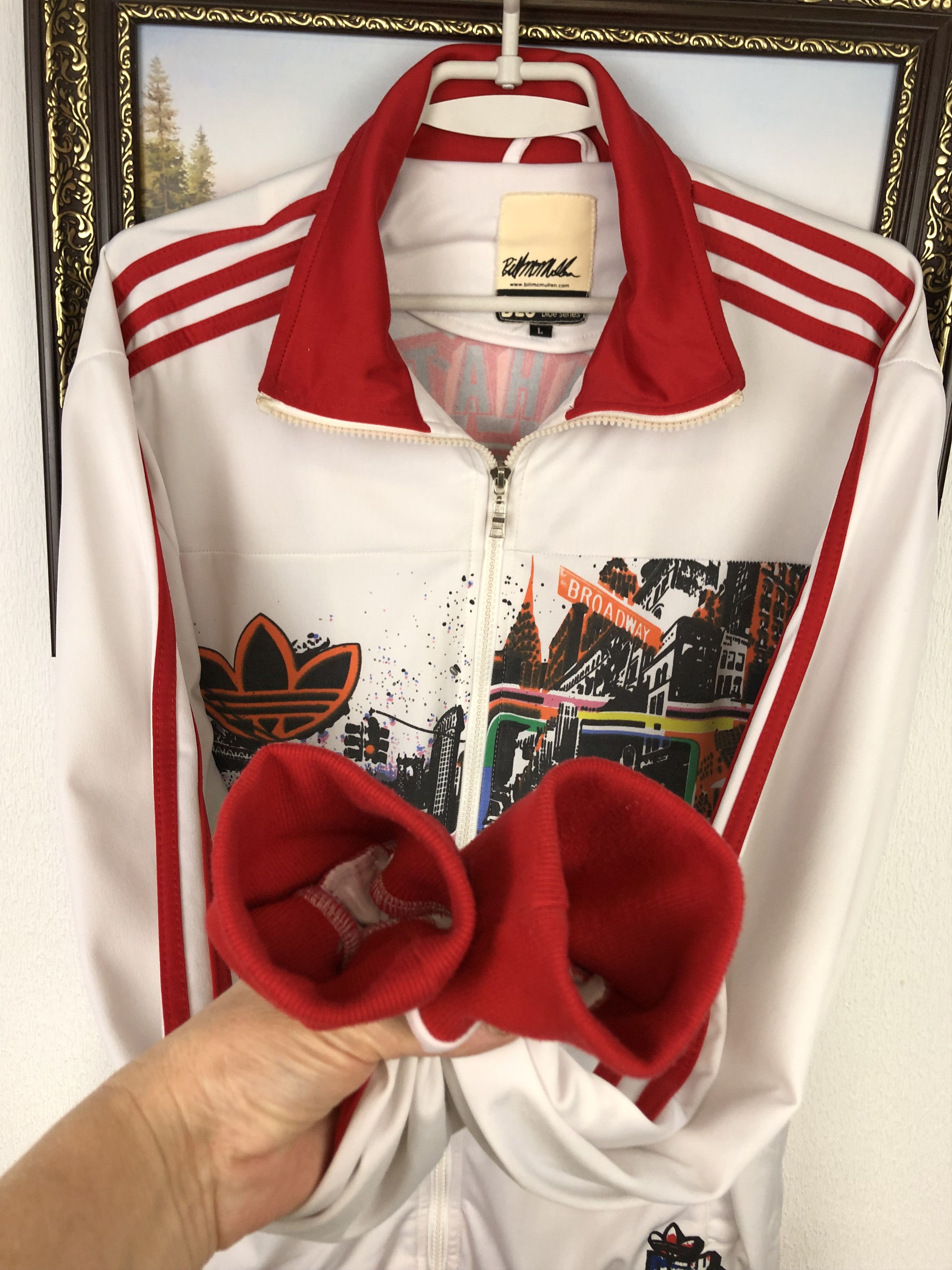 Adidas Adidas & Bill McMullen Track Top Jacket New York Manhattan Size US L / EU 52-54 / 3 - 9 Thumbnail