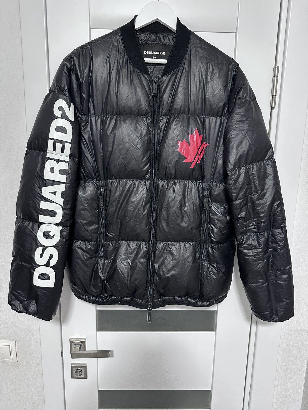 Dsquared2 Dsquared2 Big Logo Down Jacket Size 50 Size US L / EU 52-54 / 3 - 4 Thumbnail